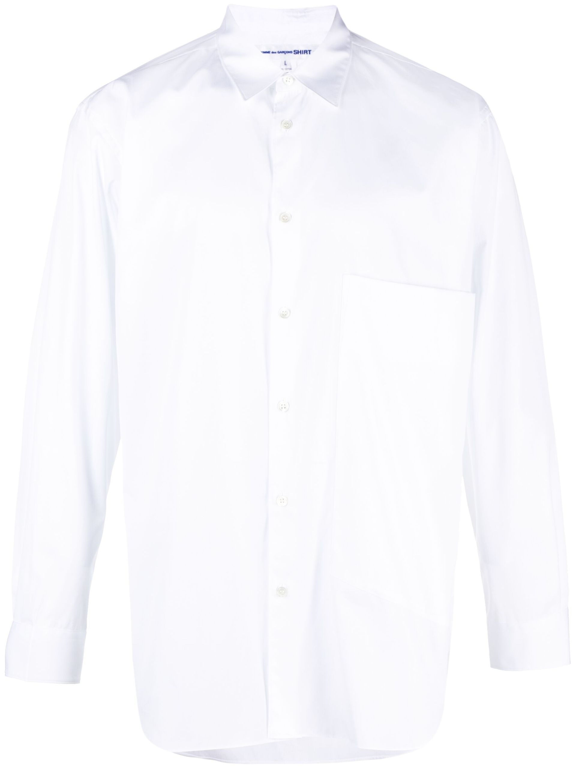 white cotton shirt - 1