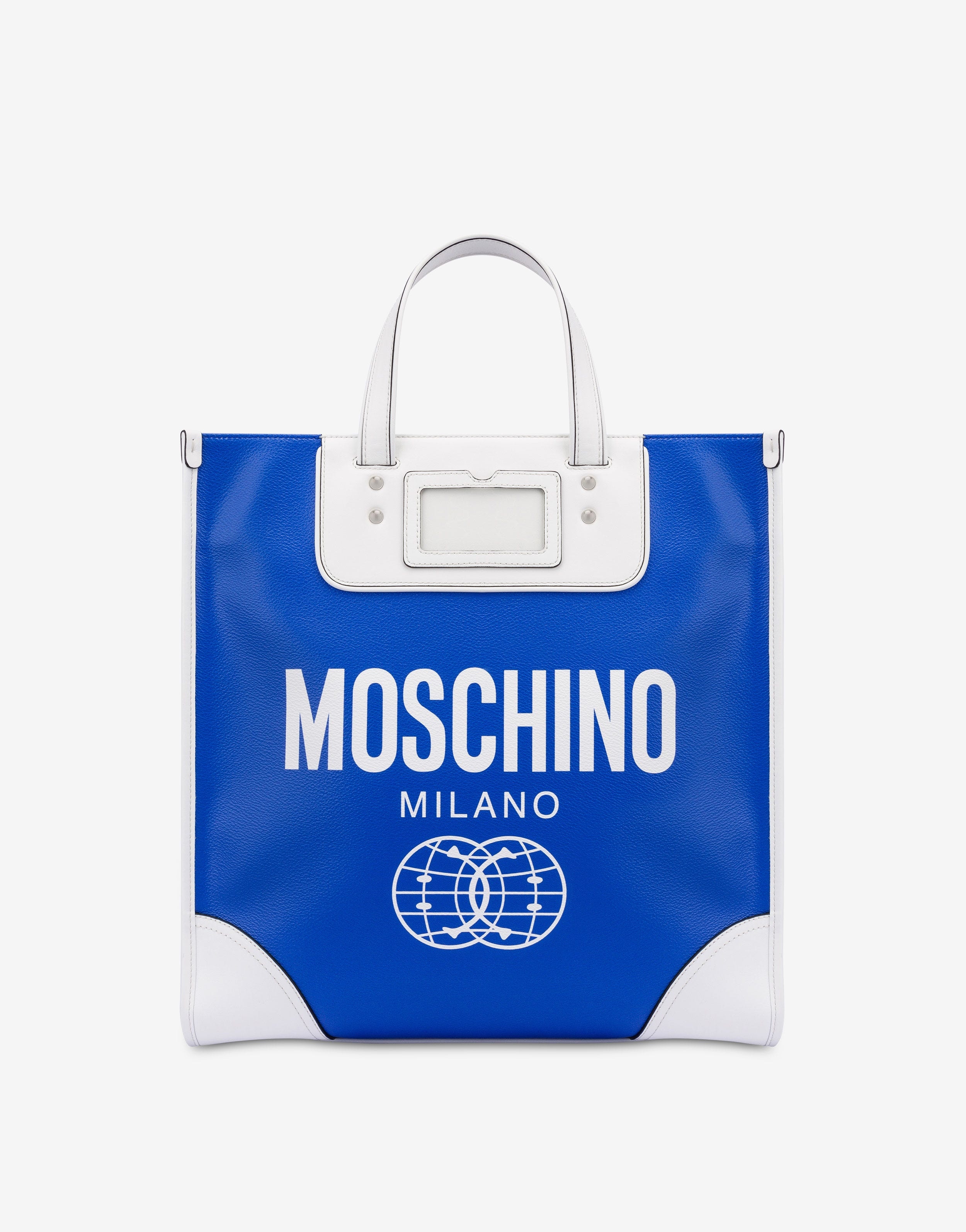 DOUBLE SMILEY® WORLD CALFSKIN SHOPPER BAG - 1