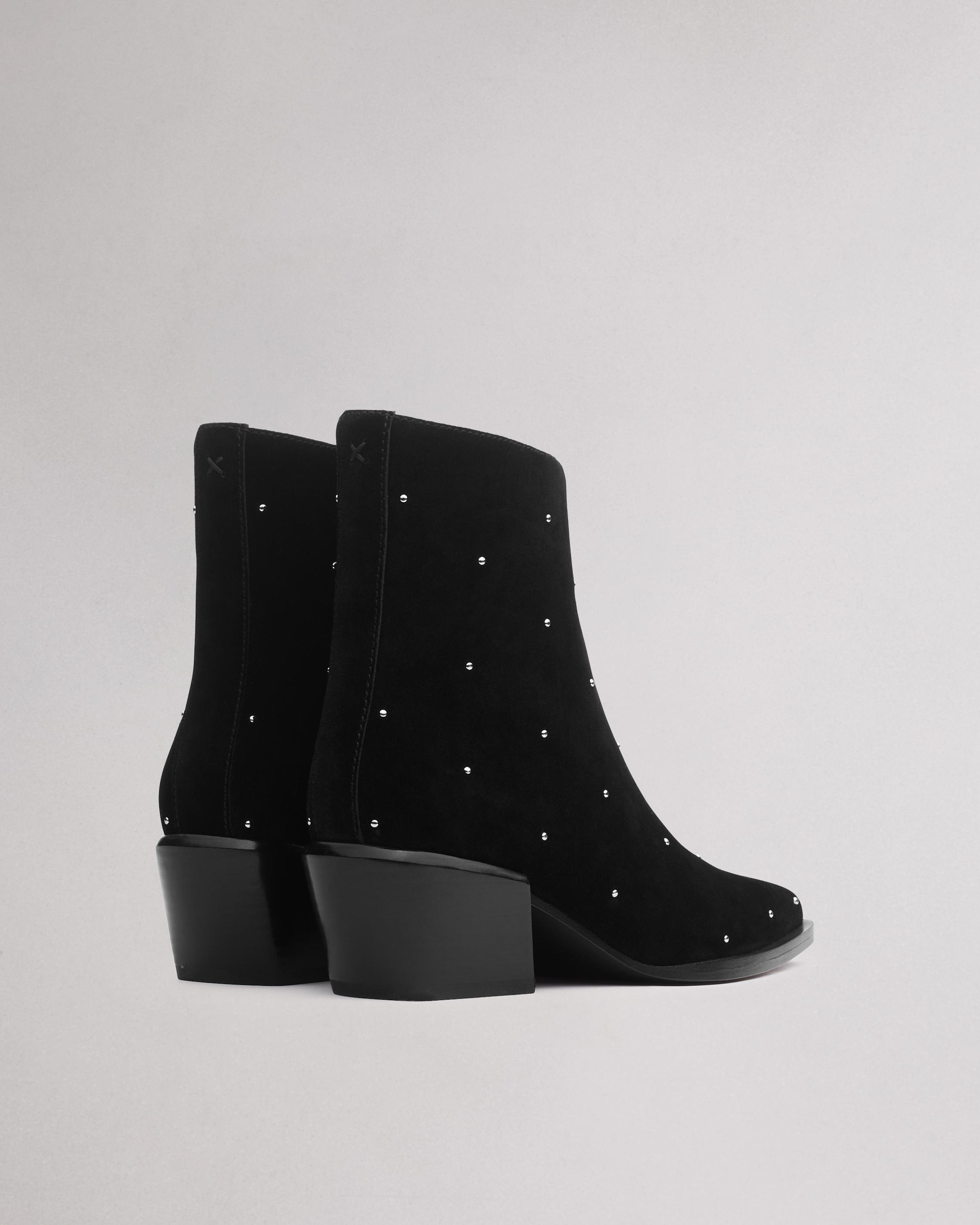 Joni Stud Suede Boot - 3