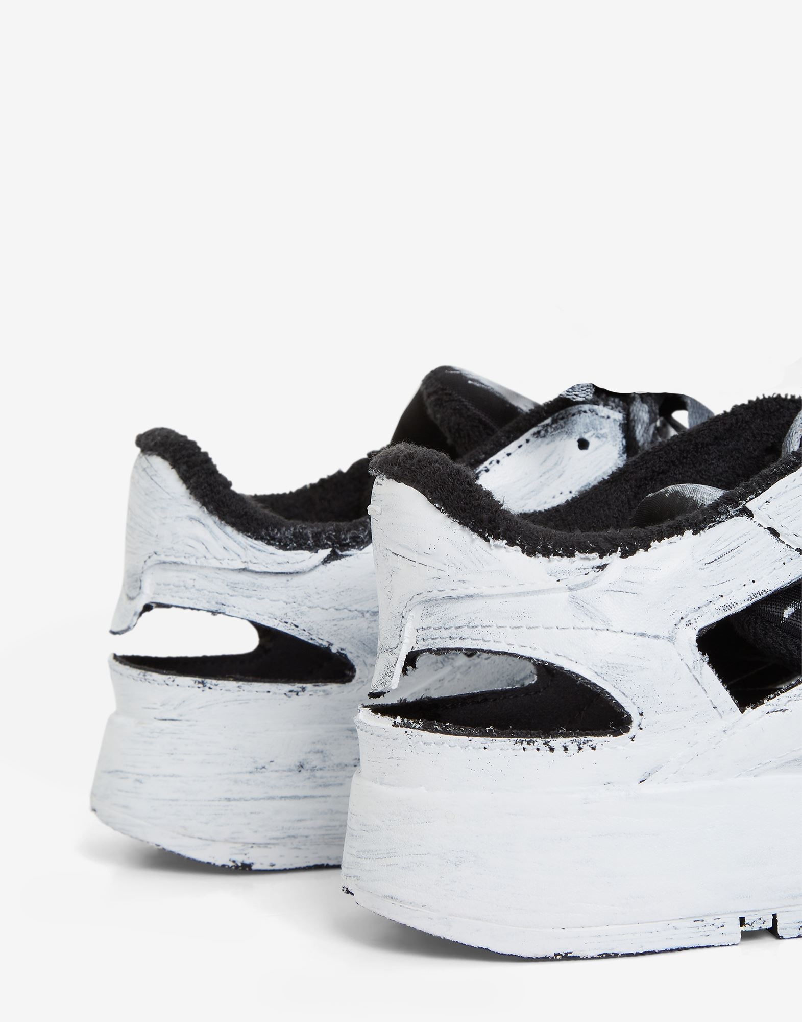 MM x Reebok Bianchetto classic leather Tabi low-top sneakers - 5