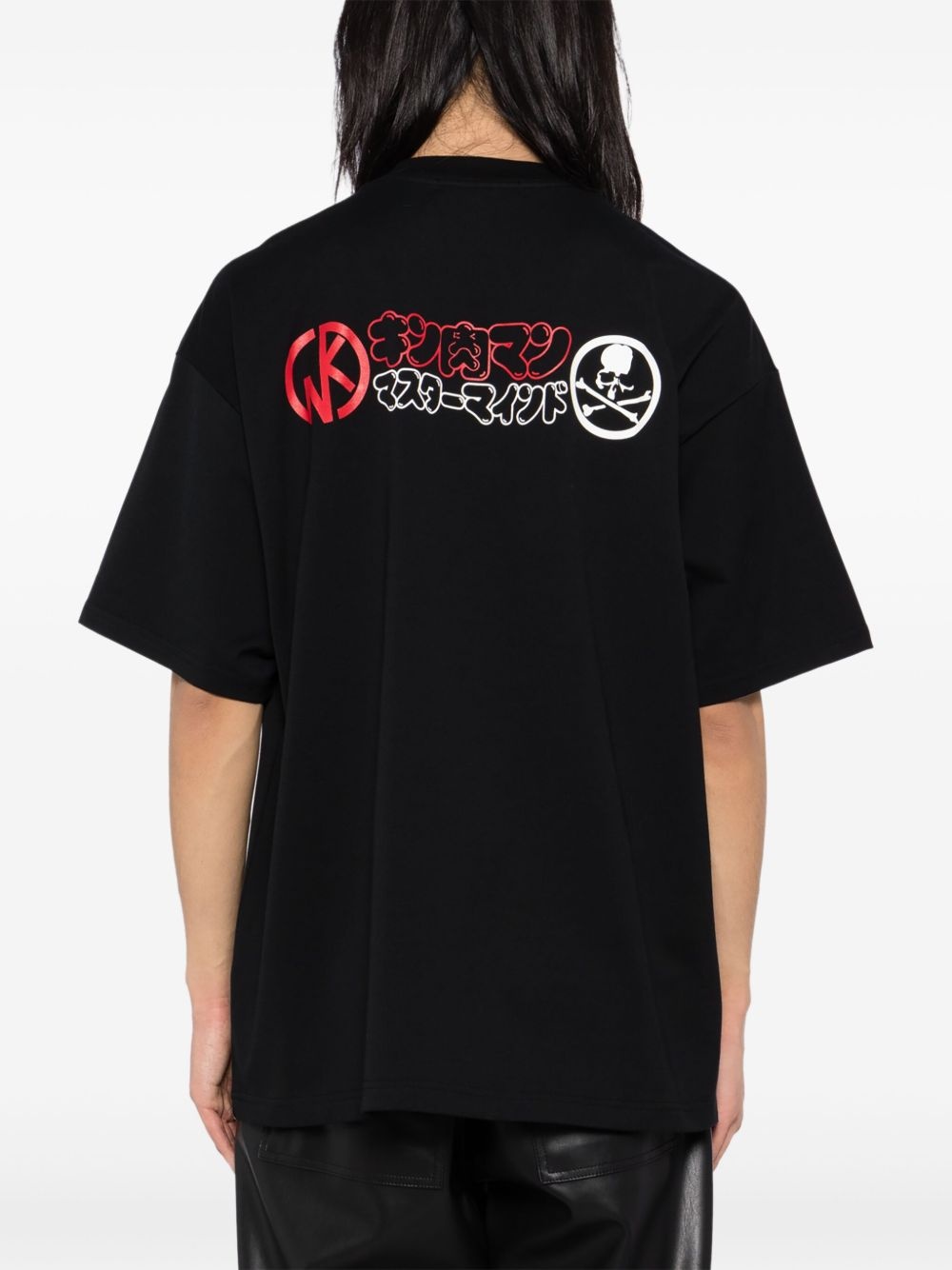 x Kinniku Man logo-print T-shirt - 3