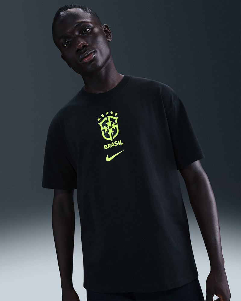 Brazil Premium Goalkeeper Men's Nike Soccer T-Shirt 1