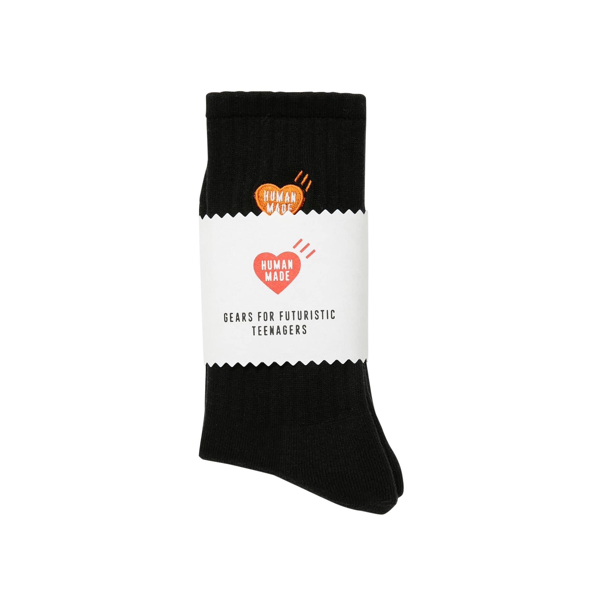 Human Made Pile Socks 'Black' - 2