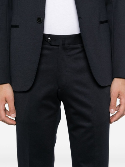 EMPORIO ARMANI single-breasted suit outlook