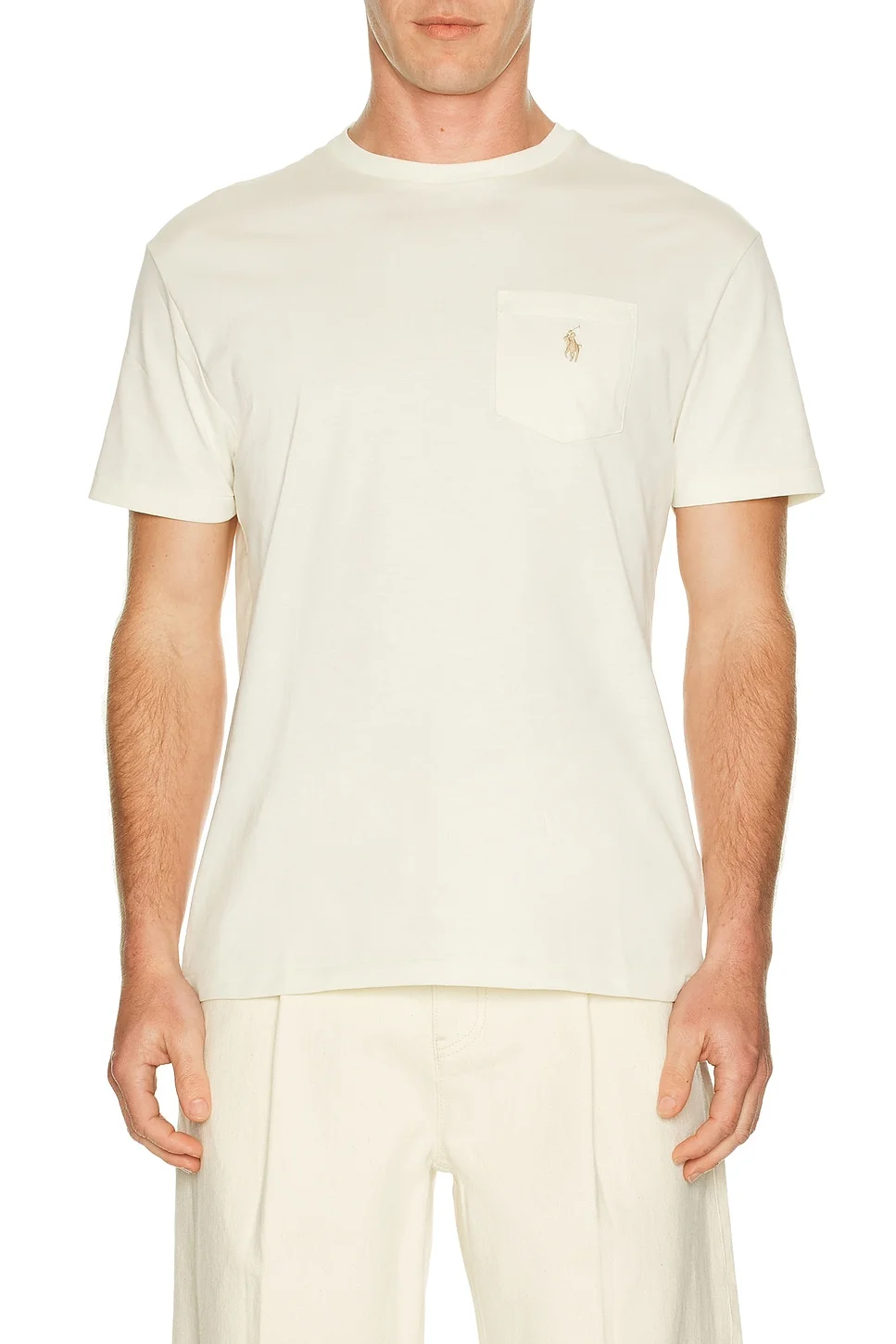 Short Sleeve Crewneck Pocket - 1