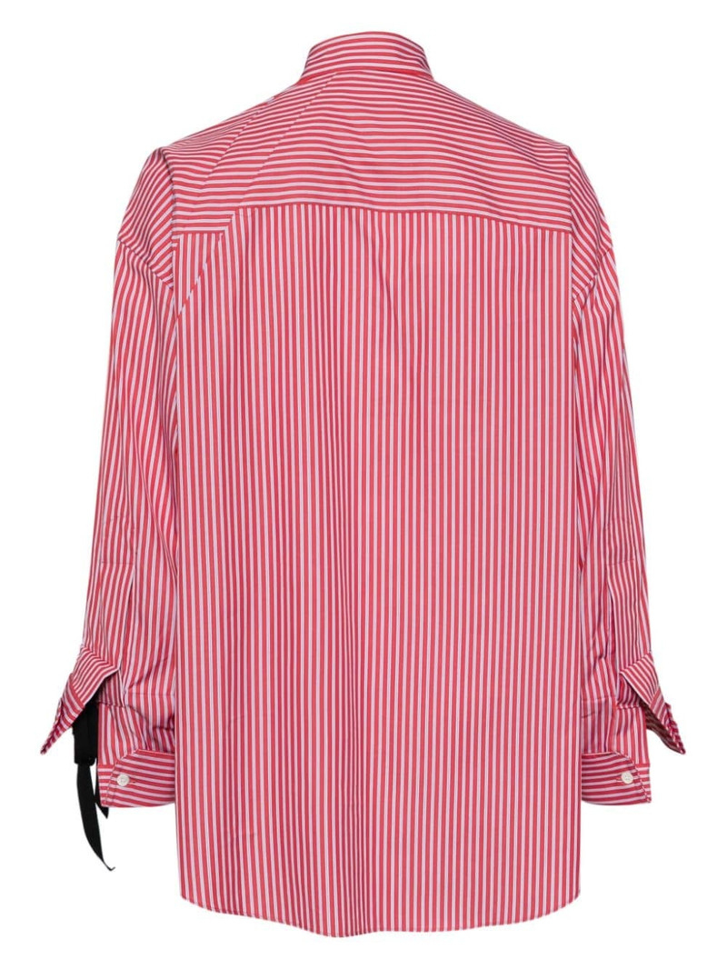 MARINA YEE striped cotton shirt outlook