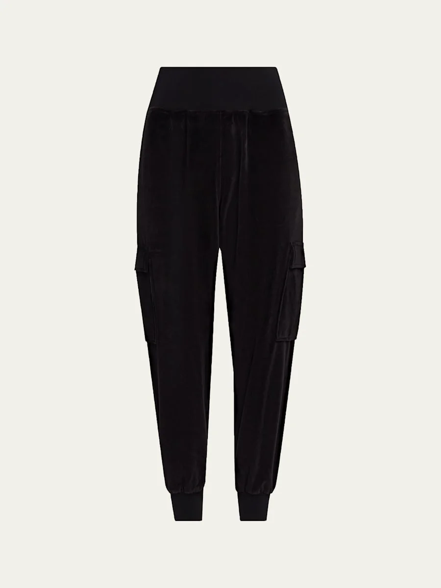 Giles Velour Joggers - 1