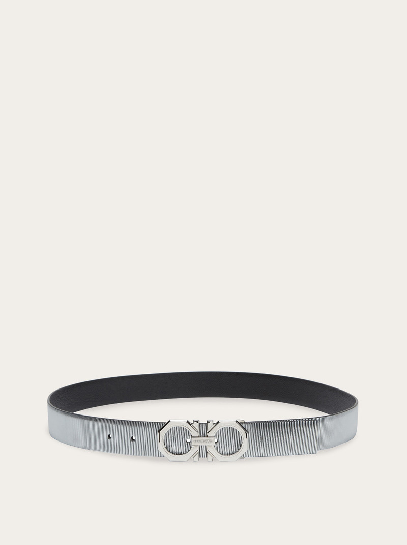 Reversible and adjustable Gancini belt 3