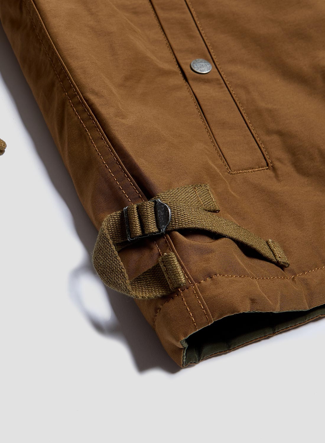 Tank Jacket in Tan - 9