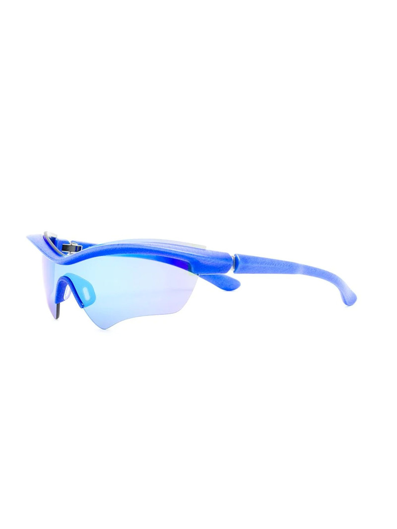 MYKITA x Maison Margiela iridescent sunglasses outlook