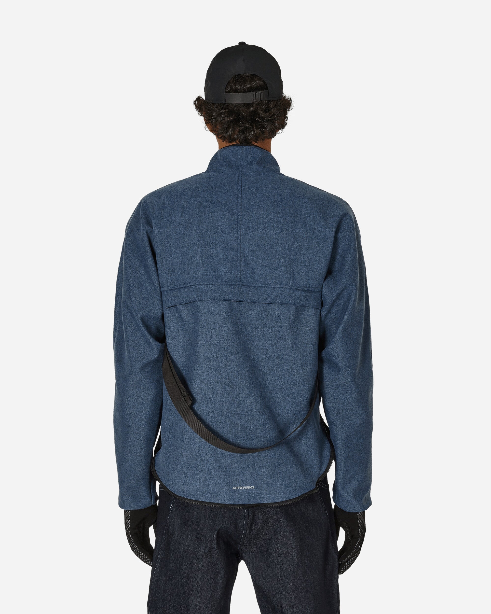 Bag Jacket Peppered Blue - 3