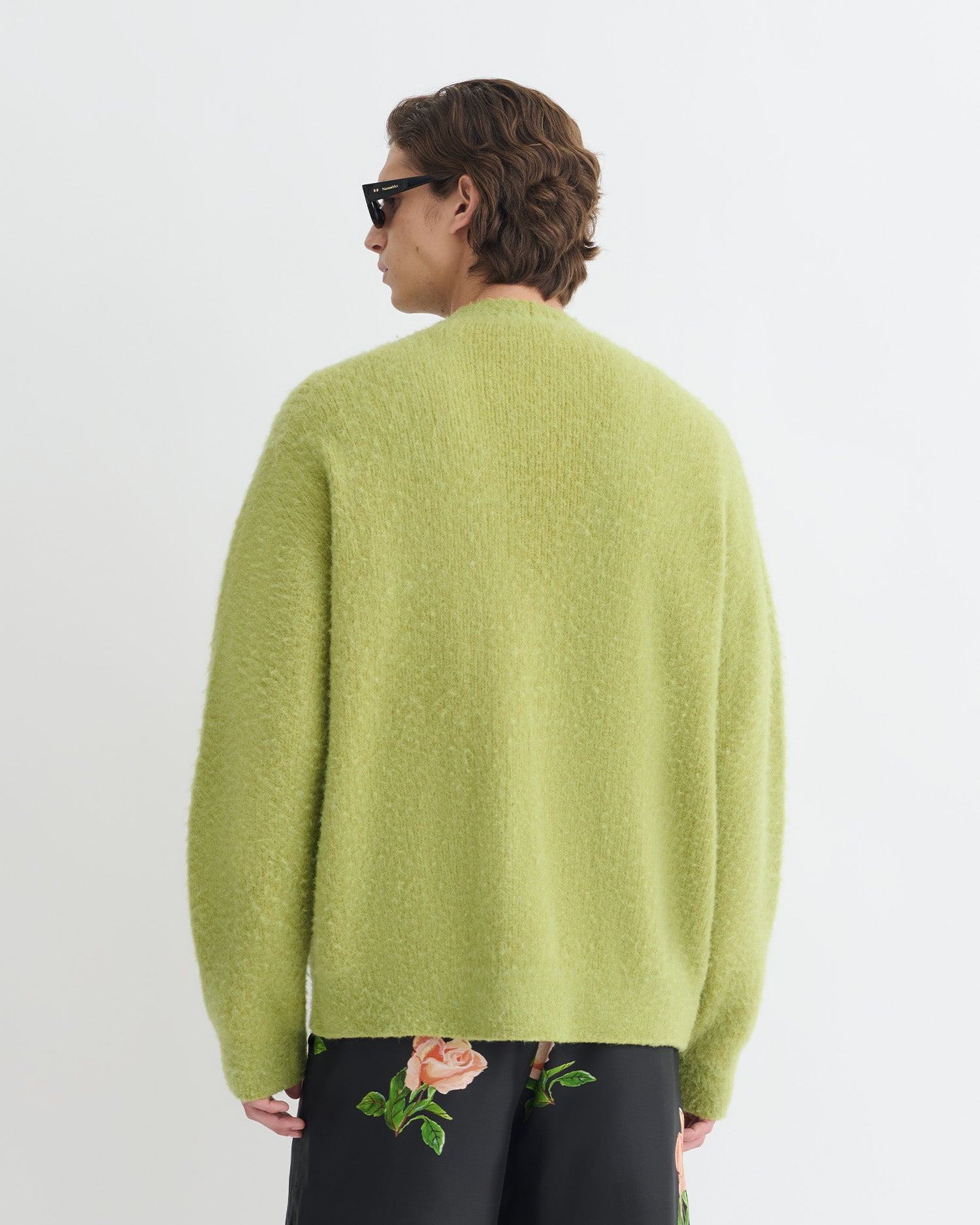 Brushed Alpaca Cardigan - 3
