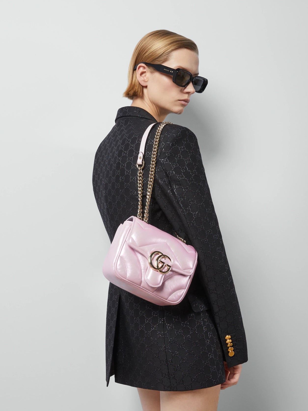 Gucci GG marmont Mini Shoulder Crossbody Bag - 4