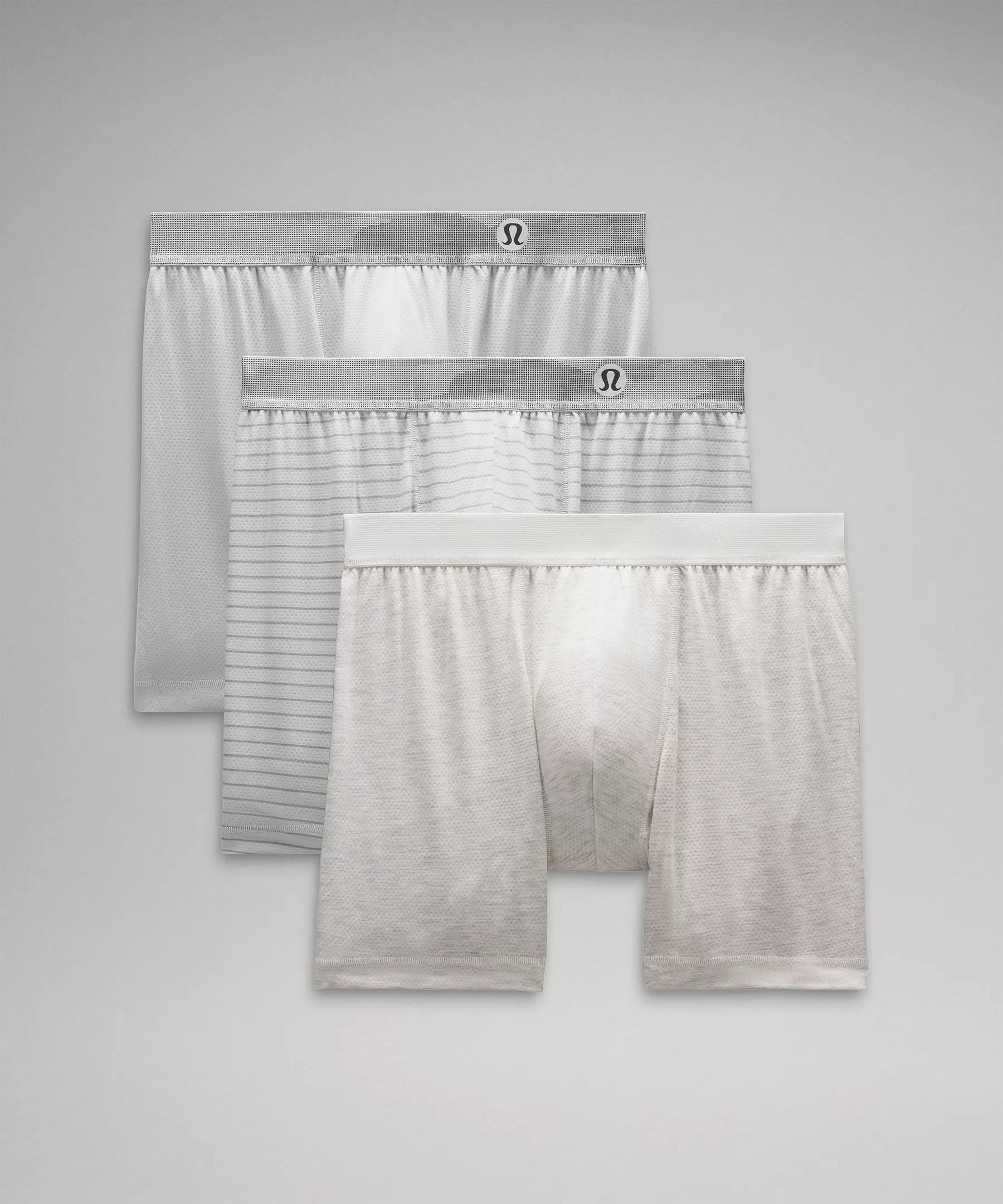 Always In Motion Mesh Boxer 5" *3 Pack - 1