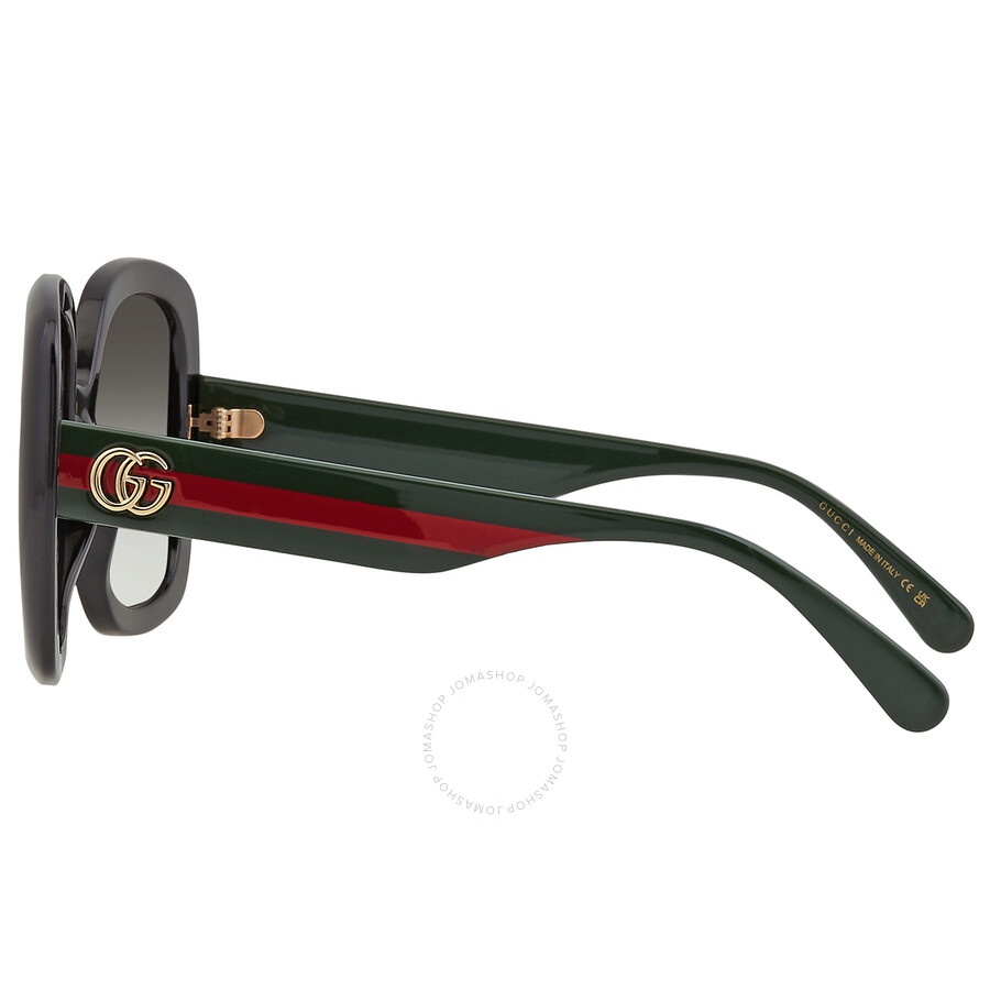 Gucci Grey Gradient Square Ladies Sunglasses GG0713S 006 55 - 4