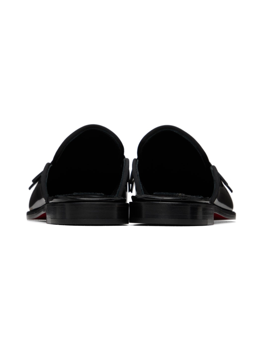 Black Penny Mule Loafers - 2