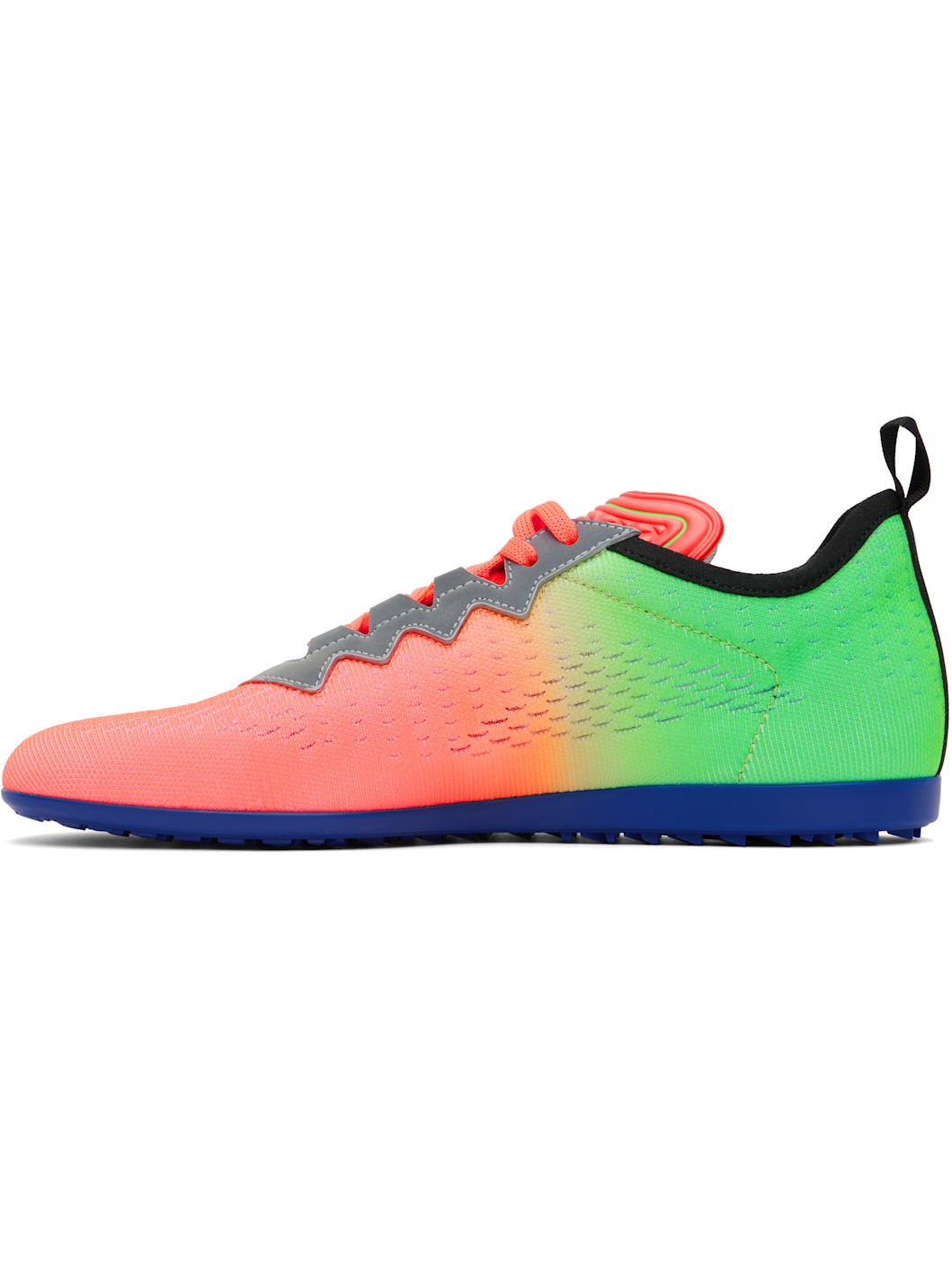 Green & Orange Chromathon Sneakers - 3