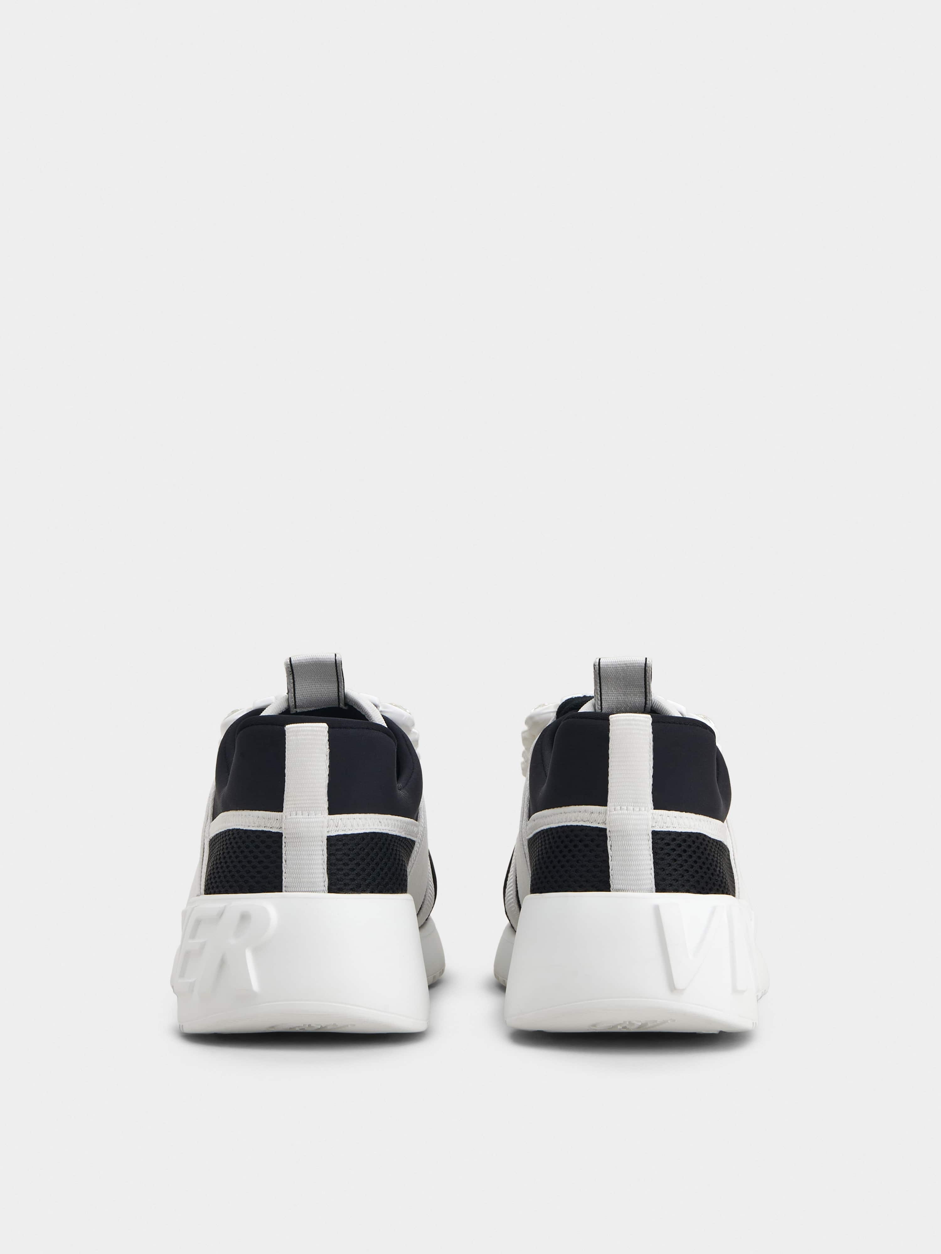 Viv' Go Rhinestone Buckle Sneakers in Technical Fabrics - 4