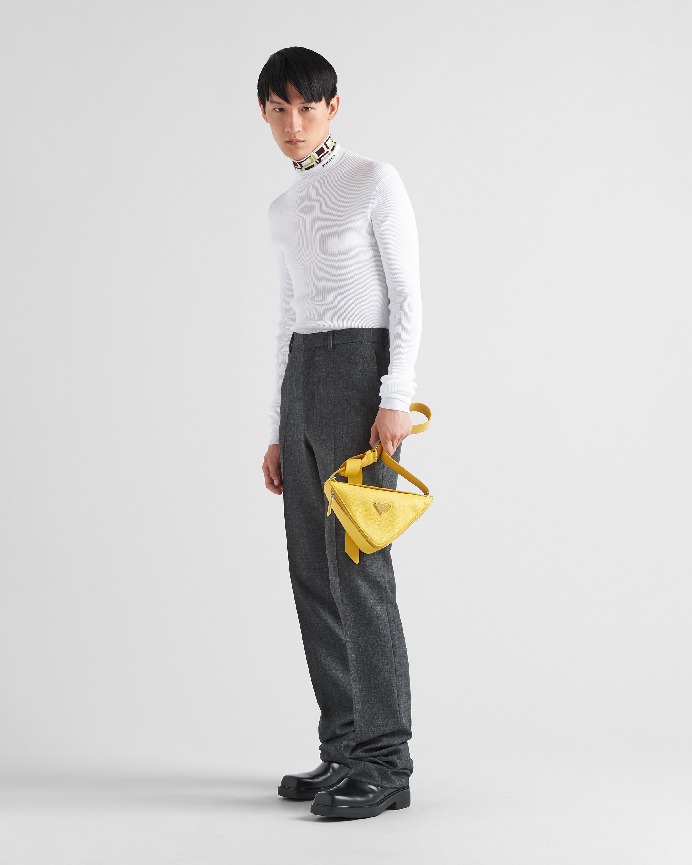Saffiano leather belt bag - 2