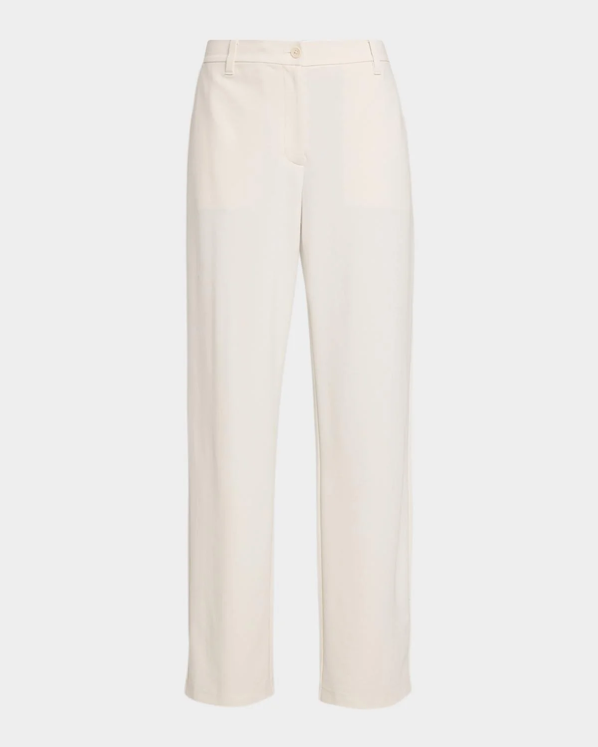 Tapered Double-Knit Trousers - 1