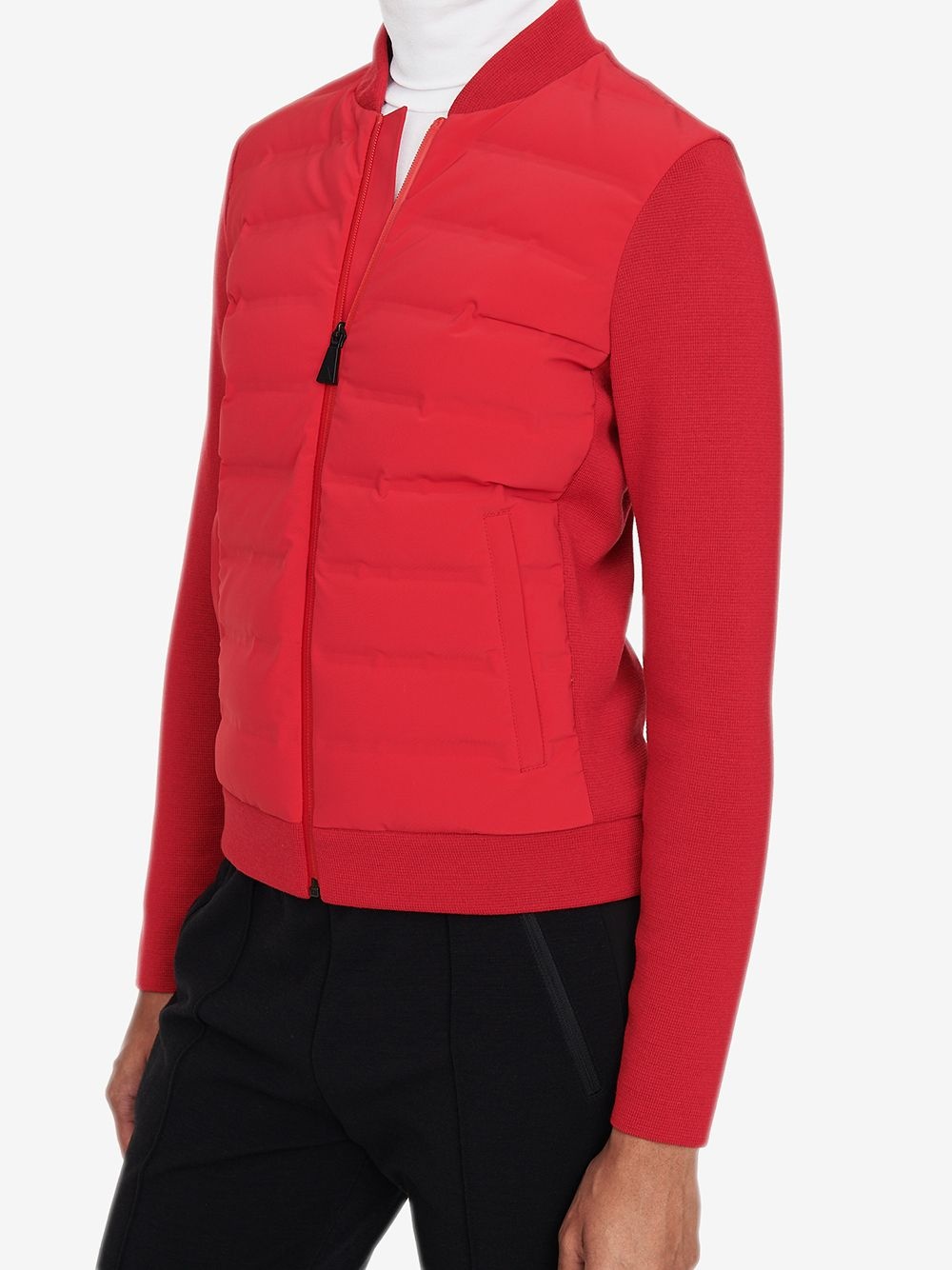 Dale of Aspen panelled knitted jacket - 5