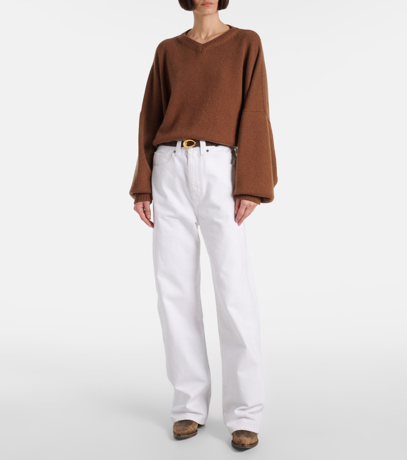 KHAITE Wolfe oversized cashmere sweater outlook