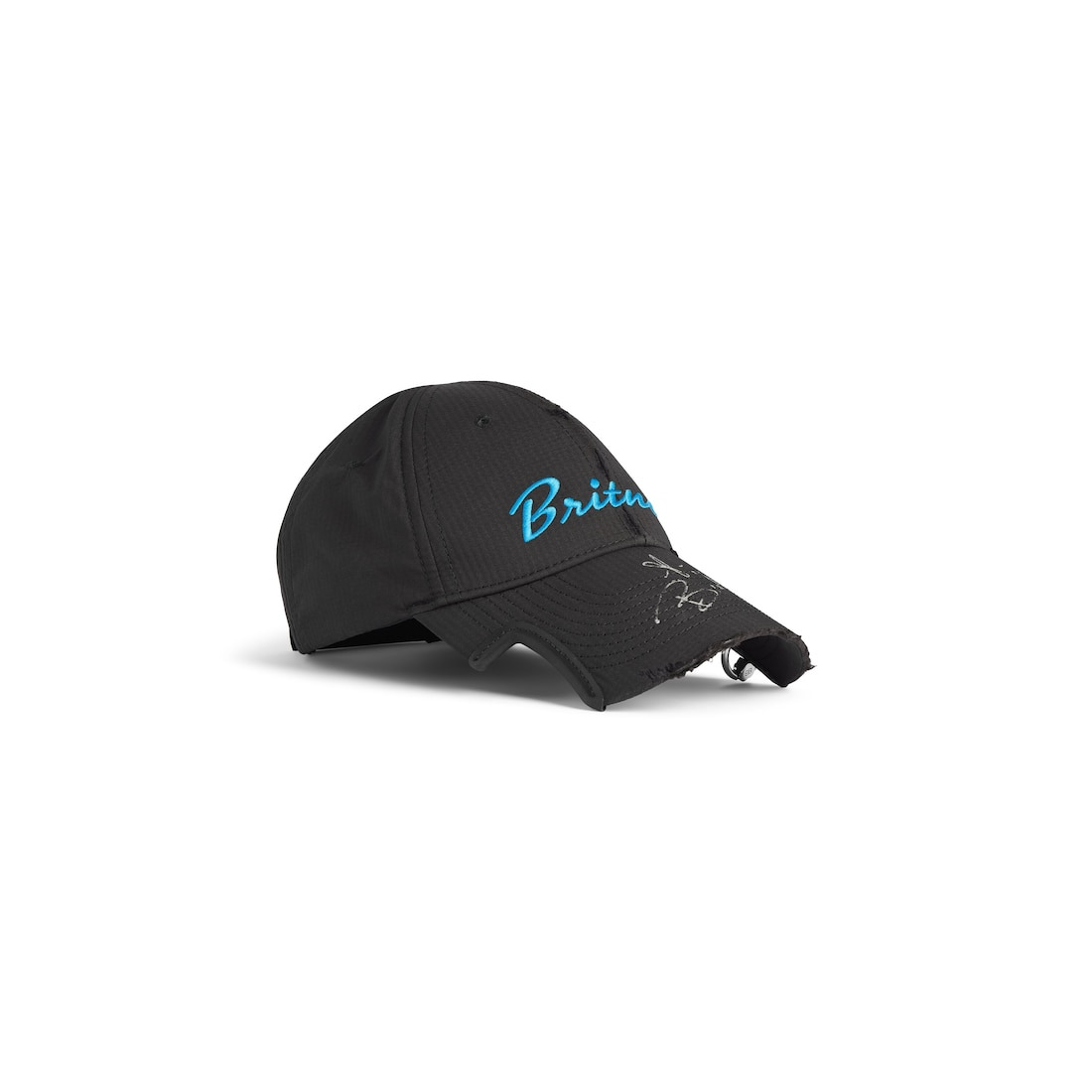 Balenciaga Music | Britney Spears Series Cap in Faded Black /blue - 2