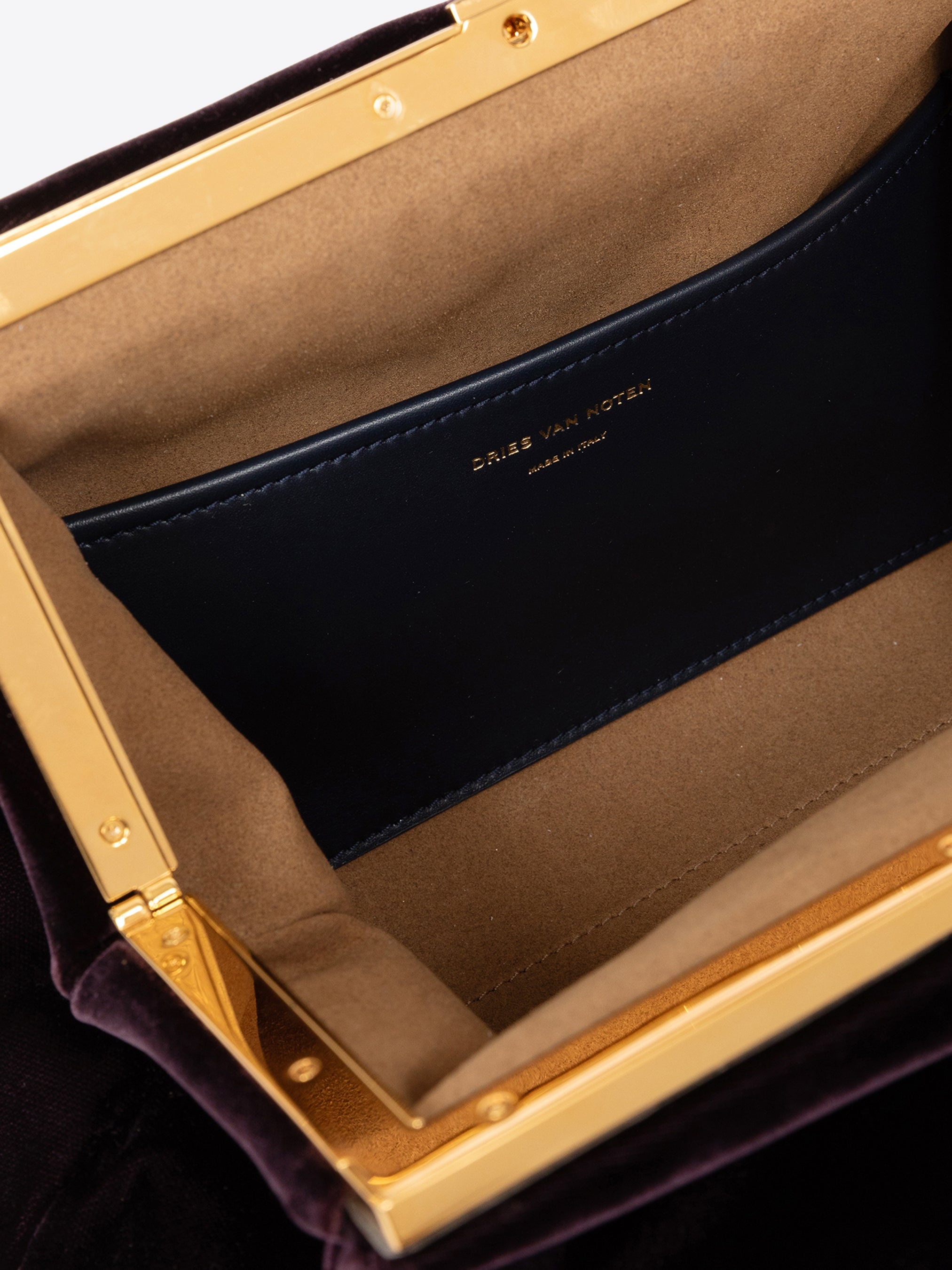 PLEATED VELVET BAG - 5