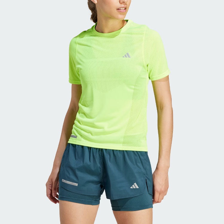 adidas Own The Run T-Shirt 'Light Green' IM2532 - 4