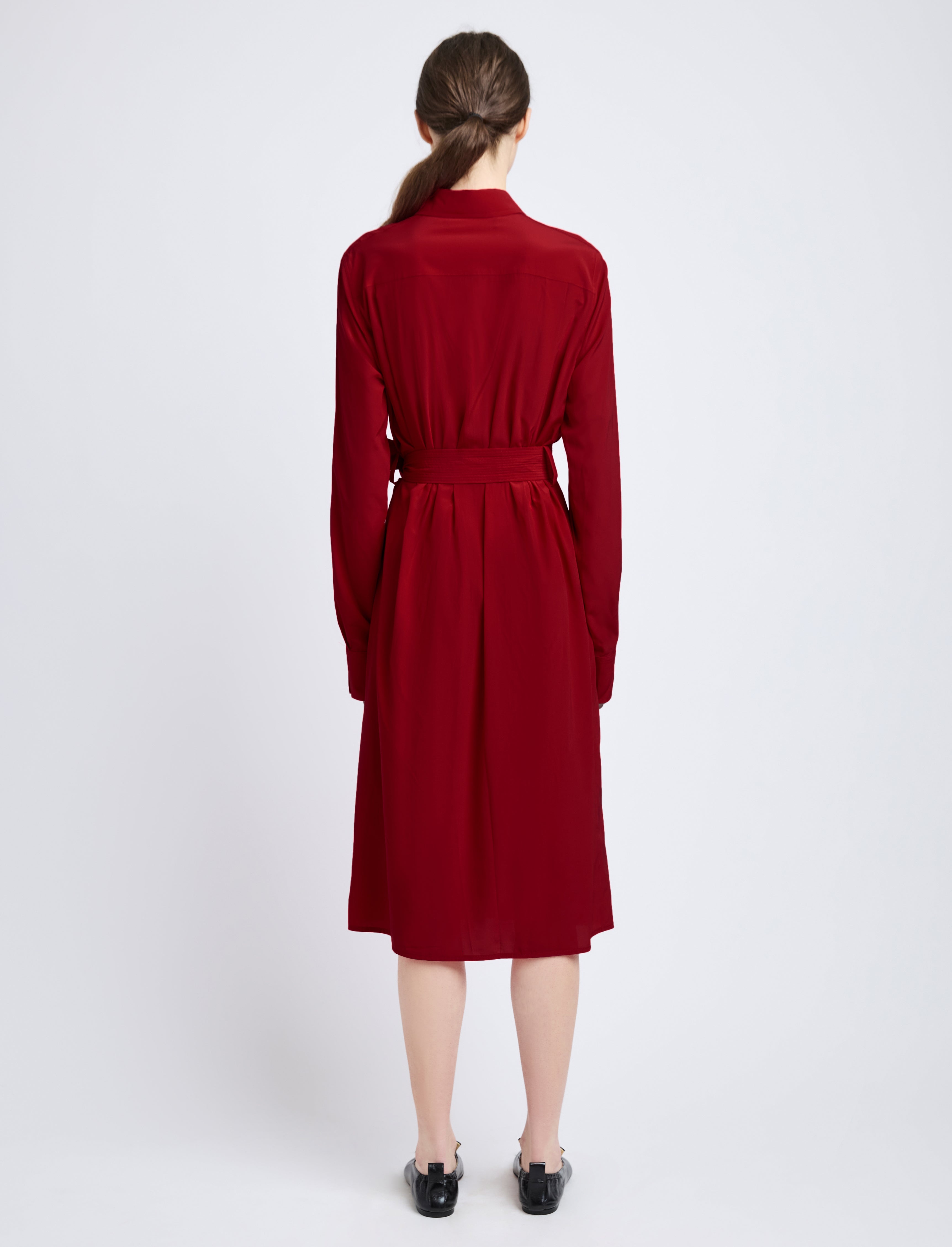 McKenna Dress in Stretch Silk Viscose - 4