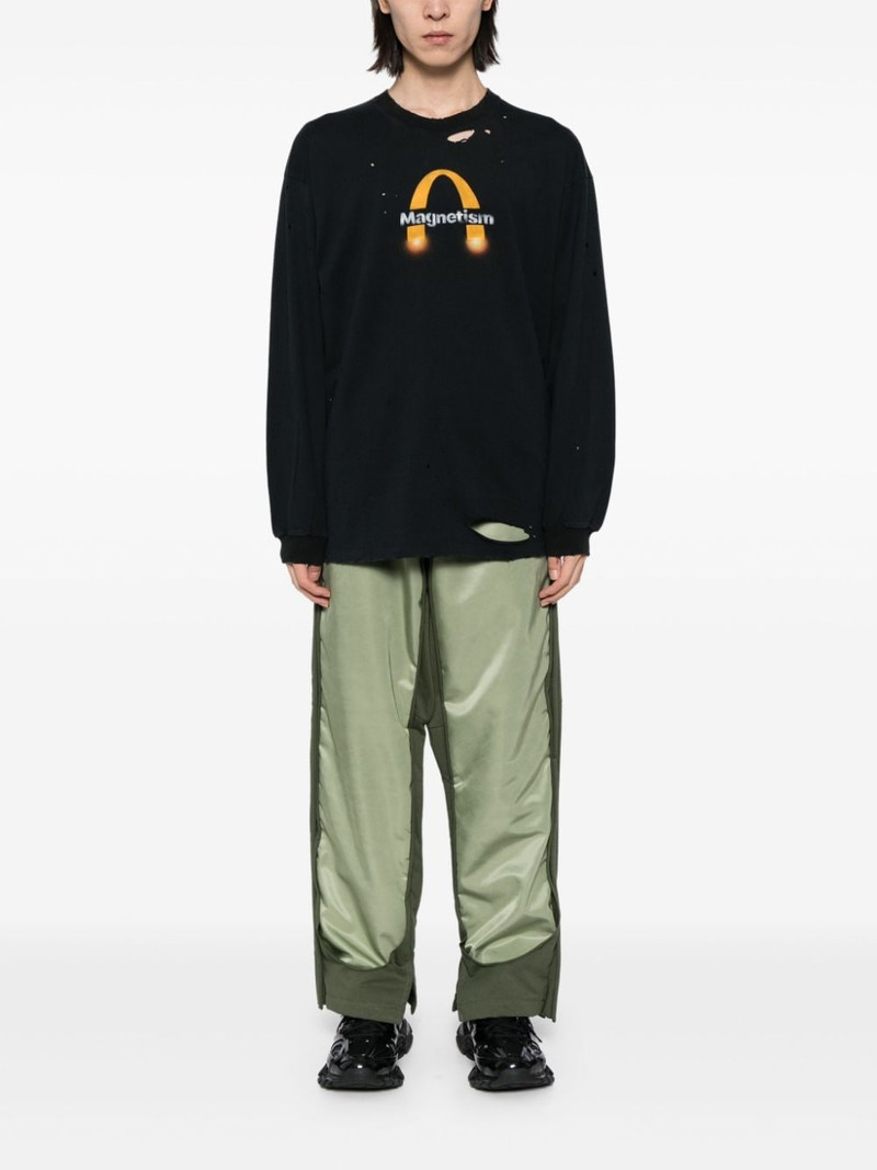 doublet printed sweatshirt outlook