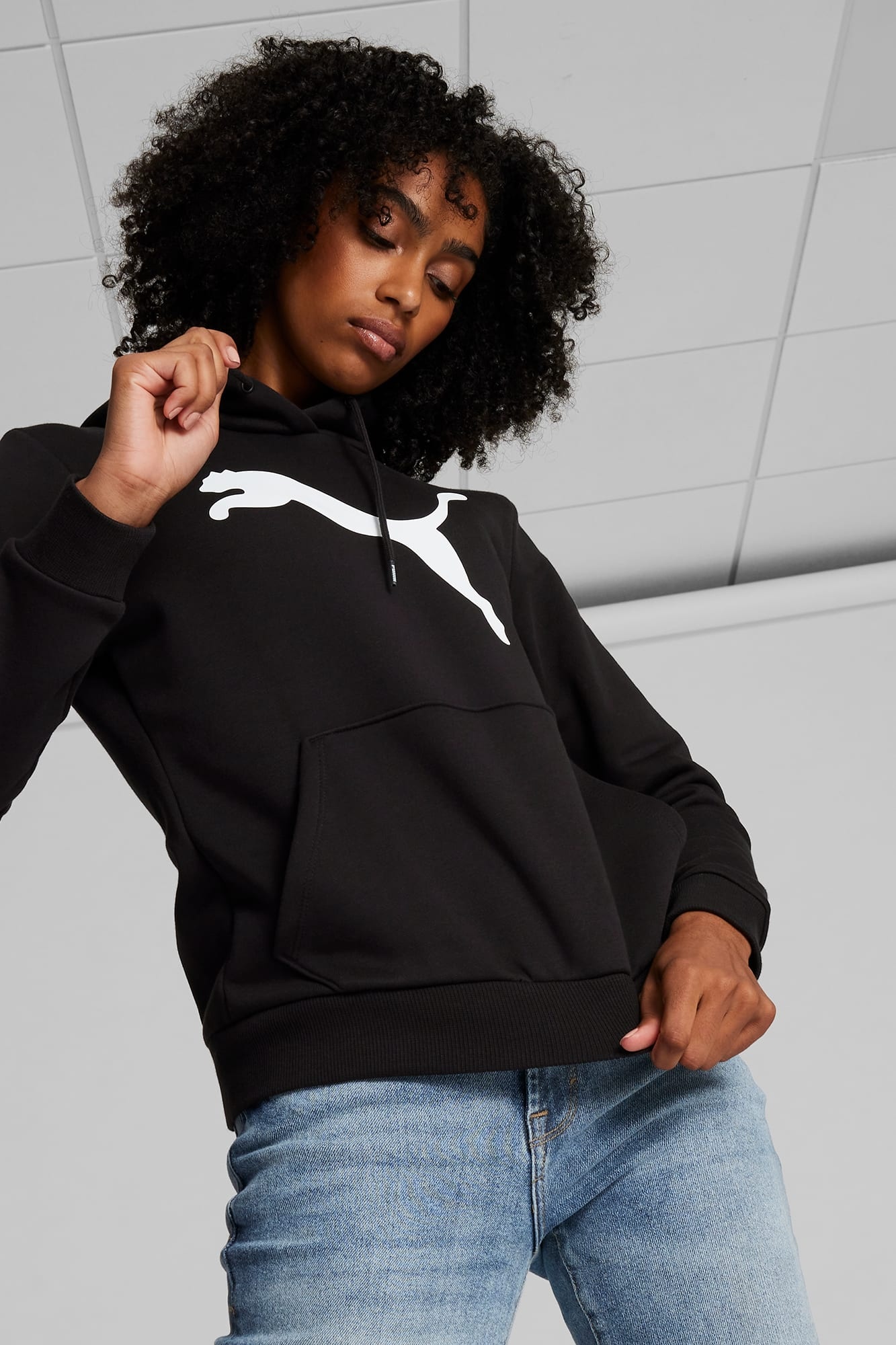 Essentials Big Cat Logo Women's Hoodie - 3