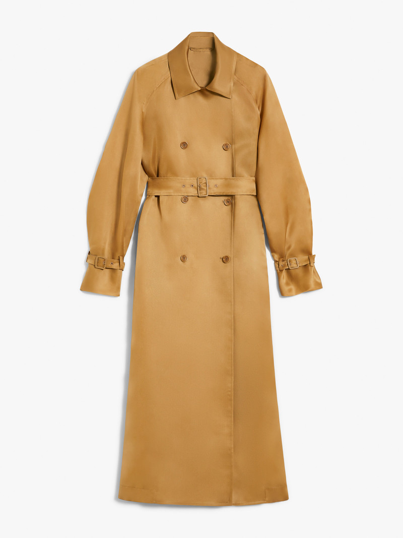 SACCO Oversized organza trench coat - 1
