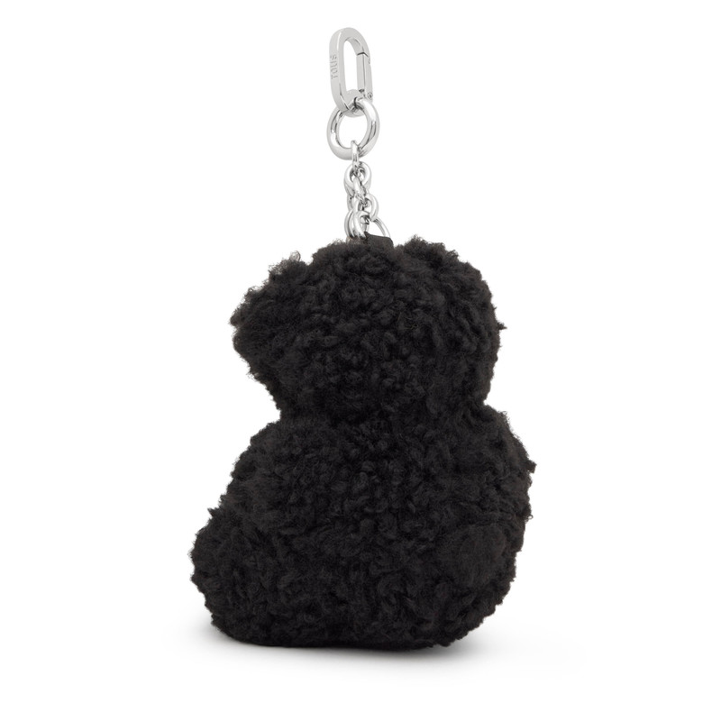 TOUS Black key ring Bold Bear Fleece outlook