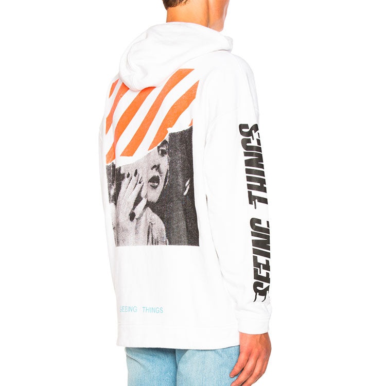 Men's Off-White Printing Classic autumn White OMBB009G20JER0020188 - 4