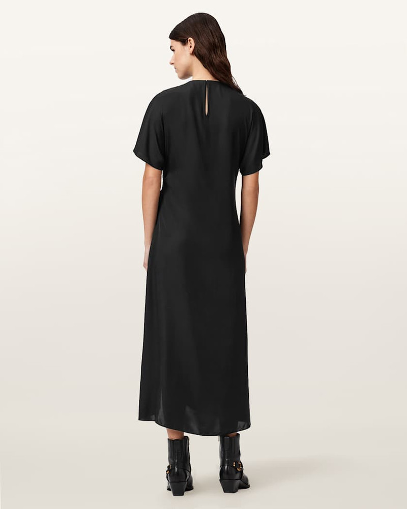 ROSIE SILK BLEND MIDI DRESS 6