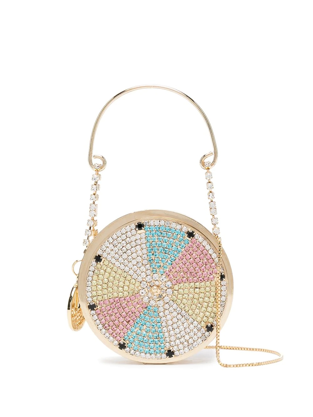 gem embellished mini bag - 1