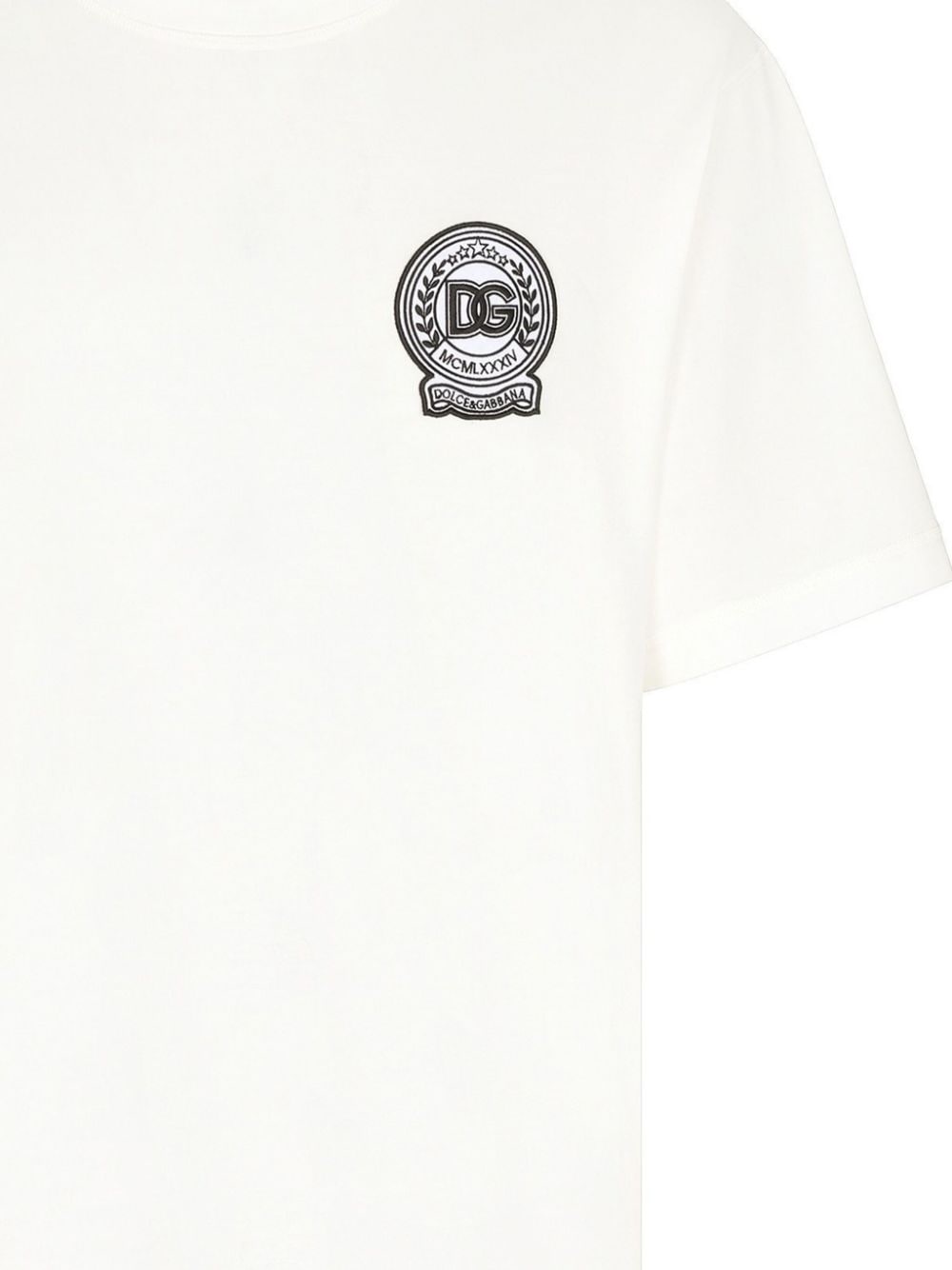 DG logo-embroidered cotton T-shirt - 2