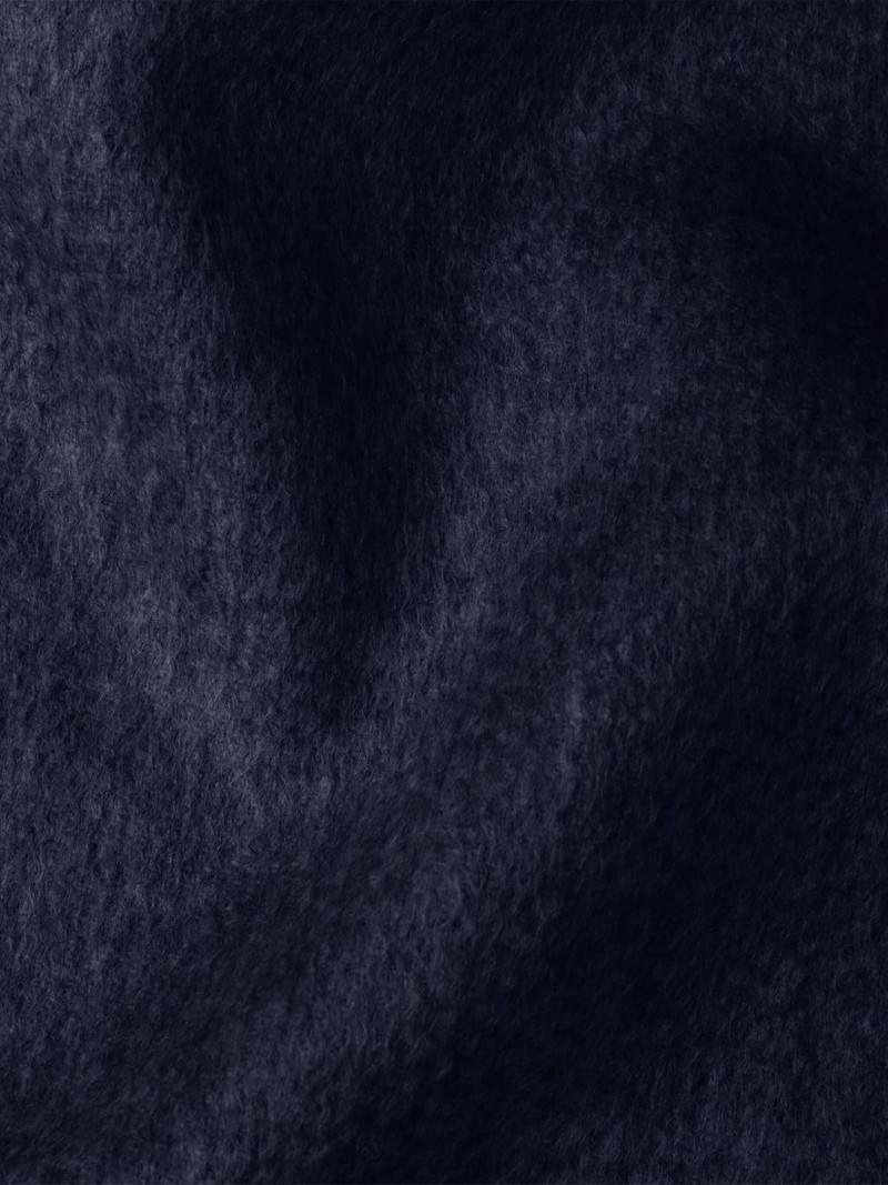 Prada logo-jacquard fringe-edges scarf outlook