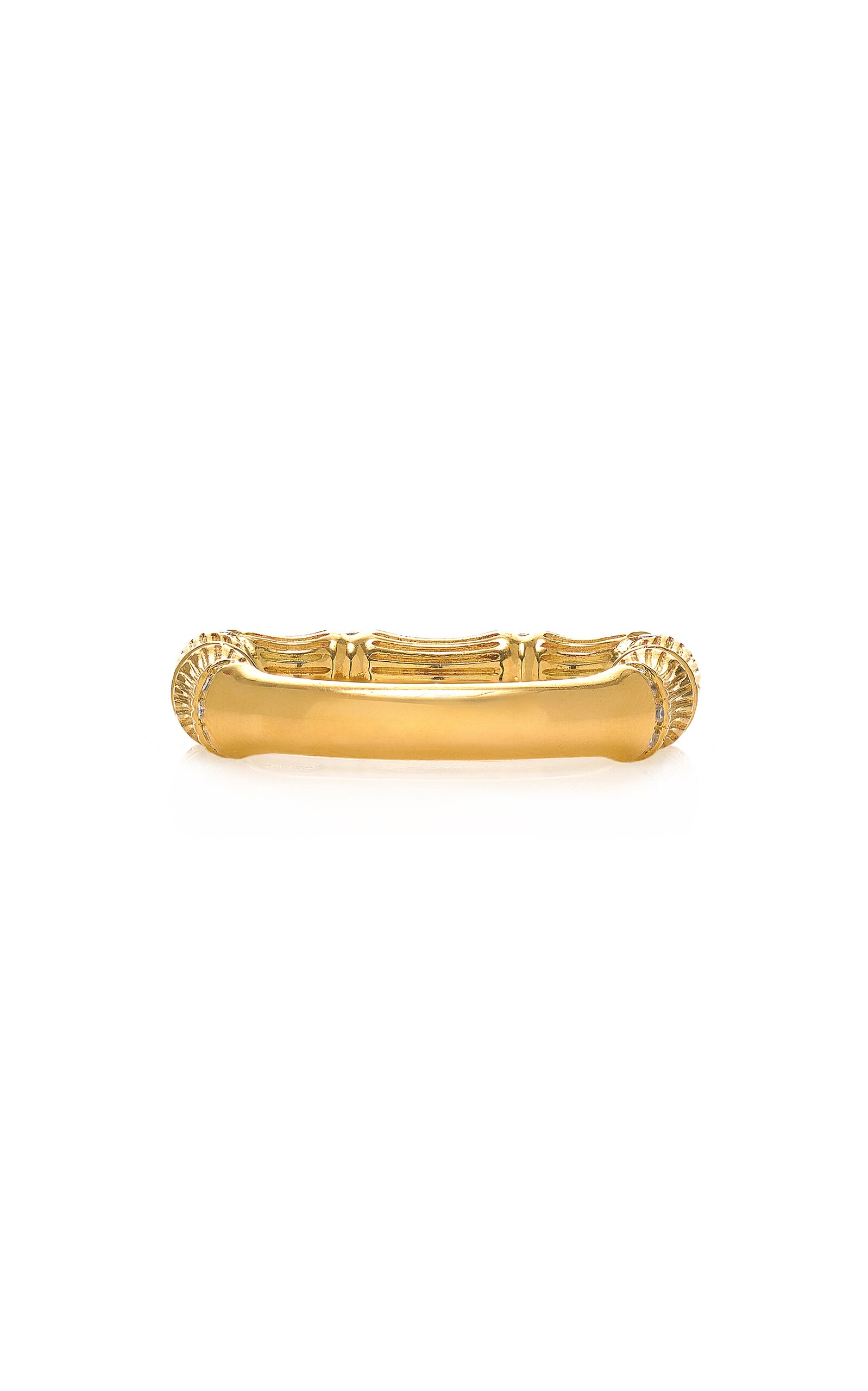 9K Yellow Gold Diamond Ring gold - 5