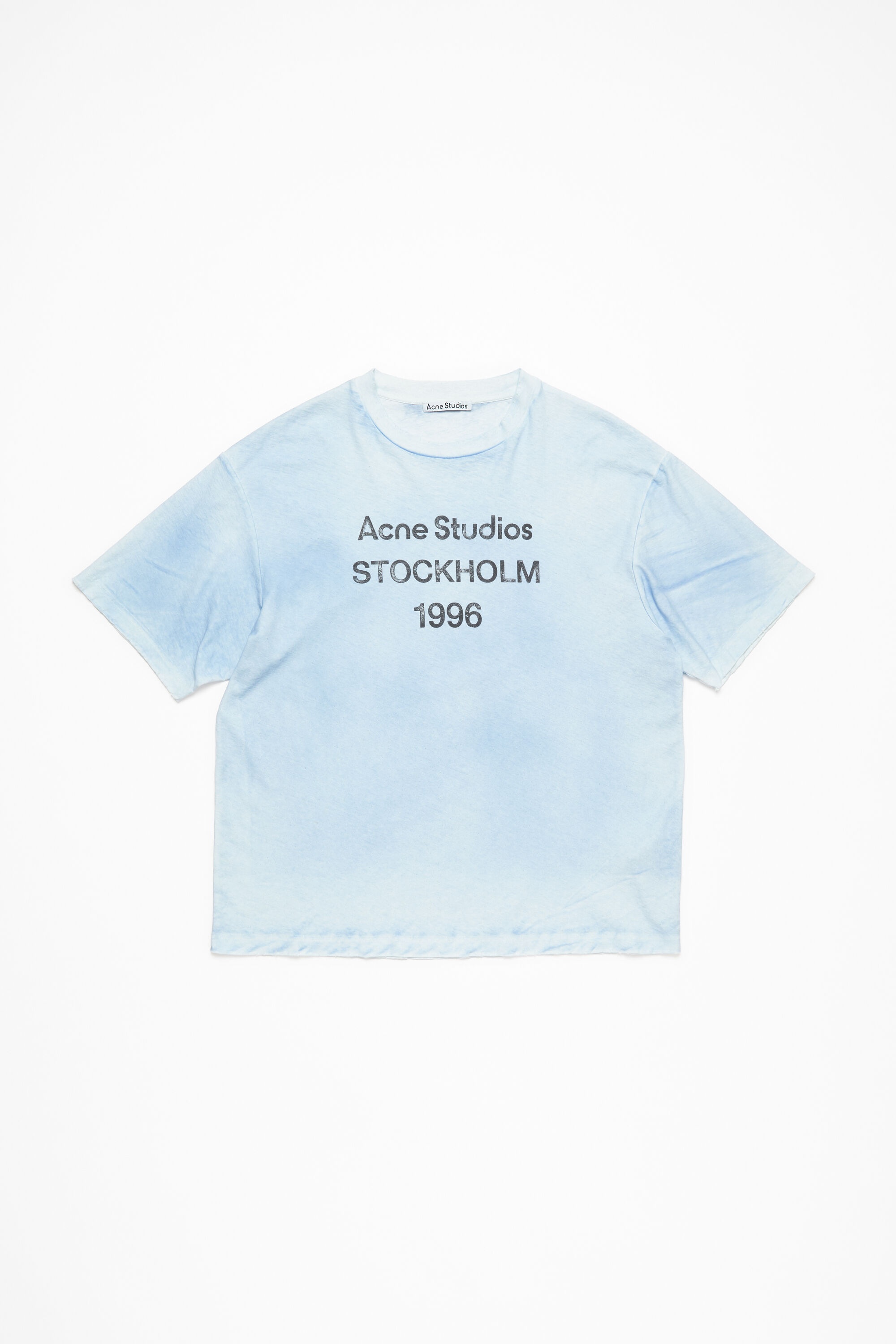 Logo t-shirt - Relaxed fit - Dusty blue - 5