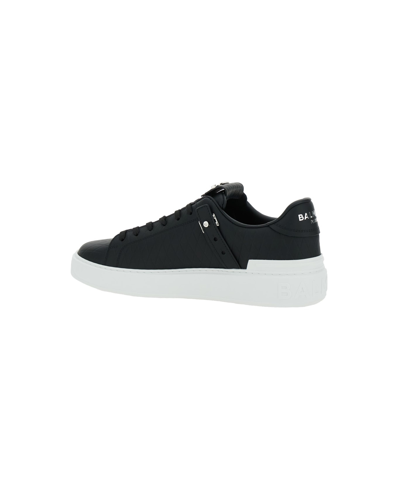 B-court B-buzz-grid Embossed Calfskin - 3