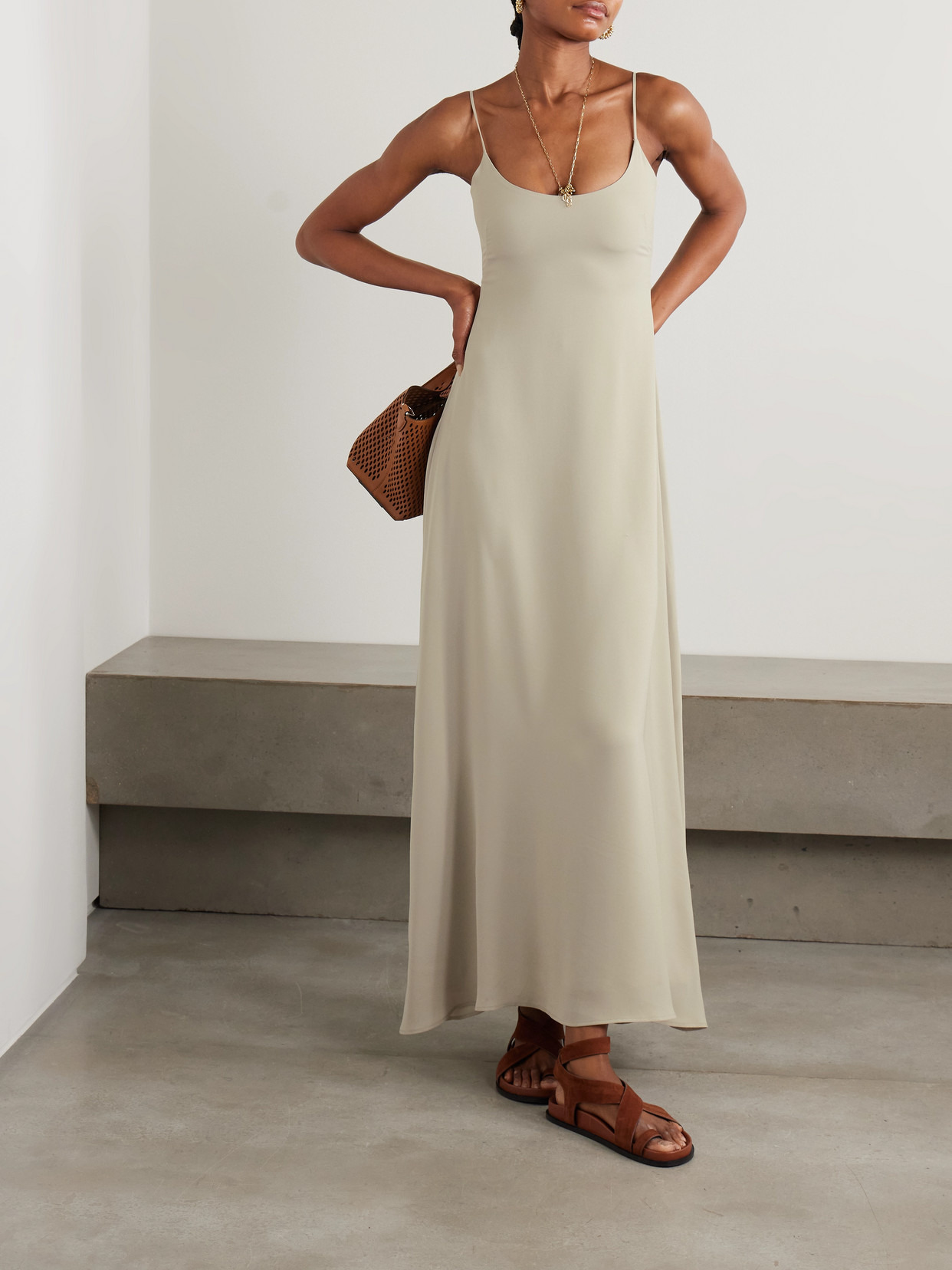 Ari Crepe Maxi Dress - 2