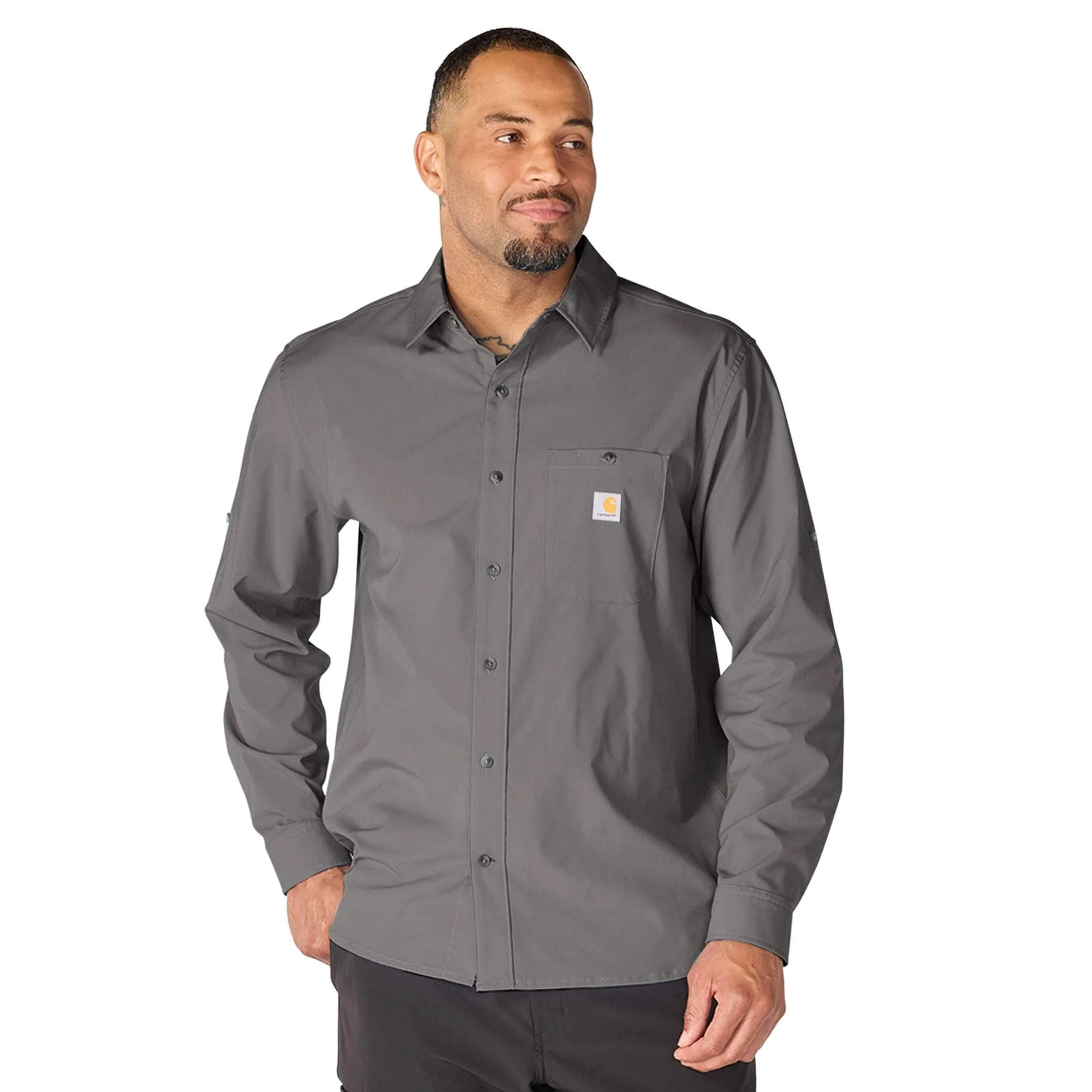 Force Sun Defender™ Woven Relaxed LS Shirt - 1