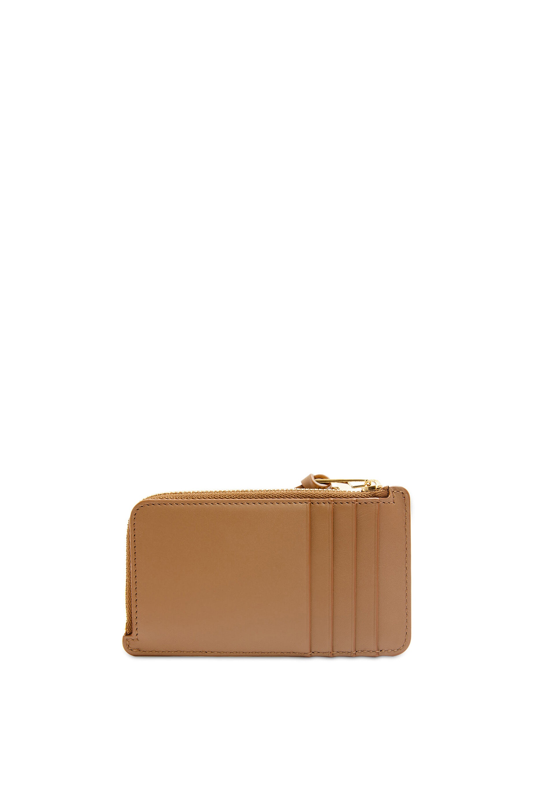 Lemur coin cardholder in satin calfskin - 2