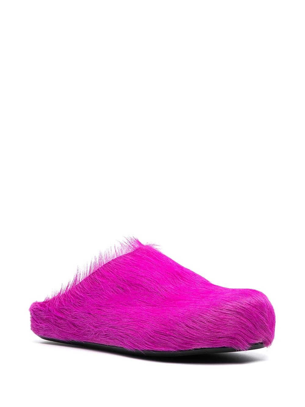Fussbet Sabot calf-hair slippers - 2
