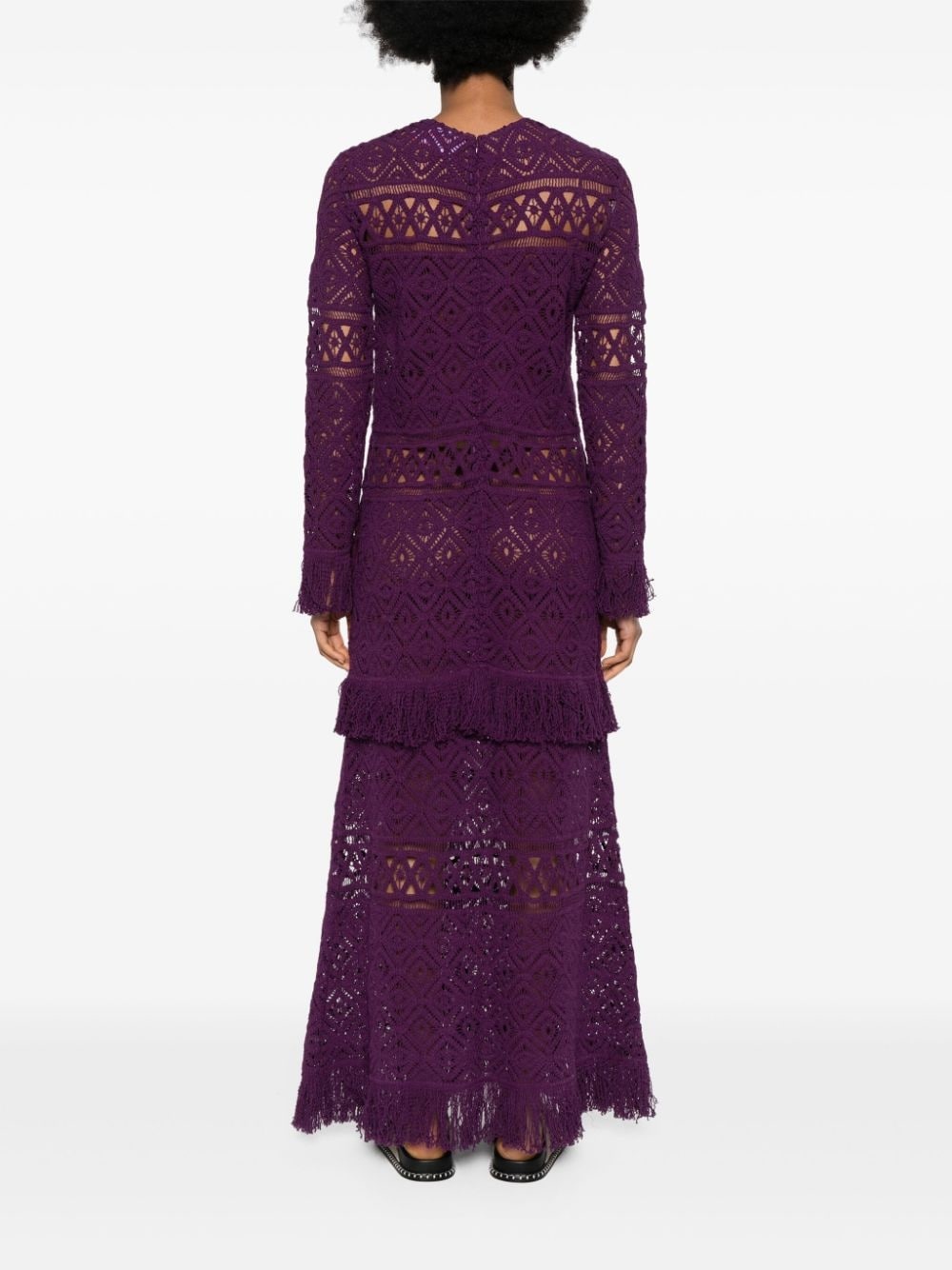 Lacey Swing macramÃ© dress - 4