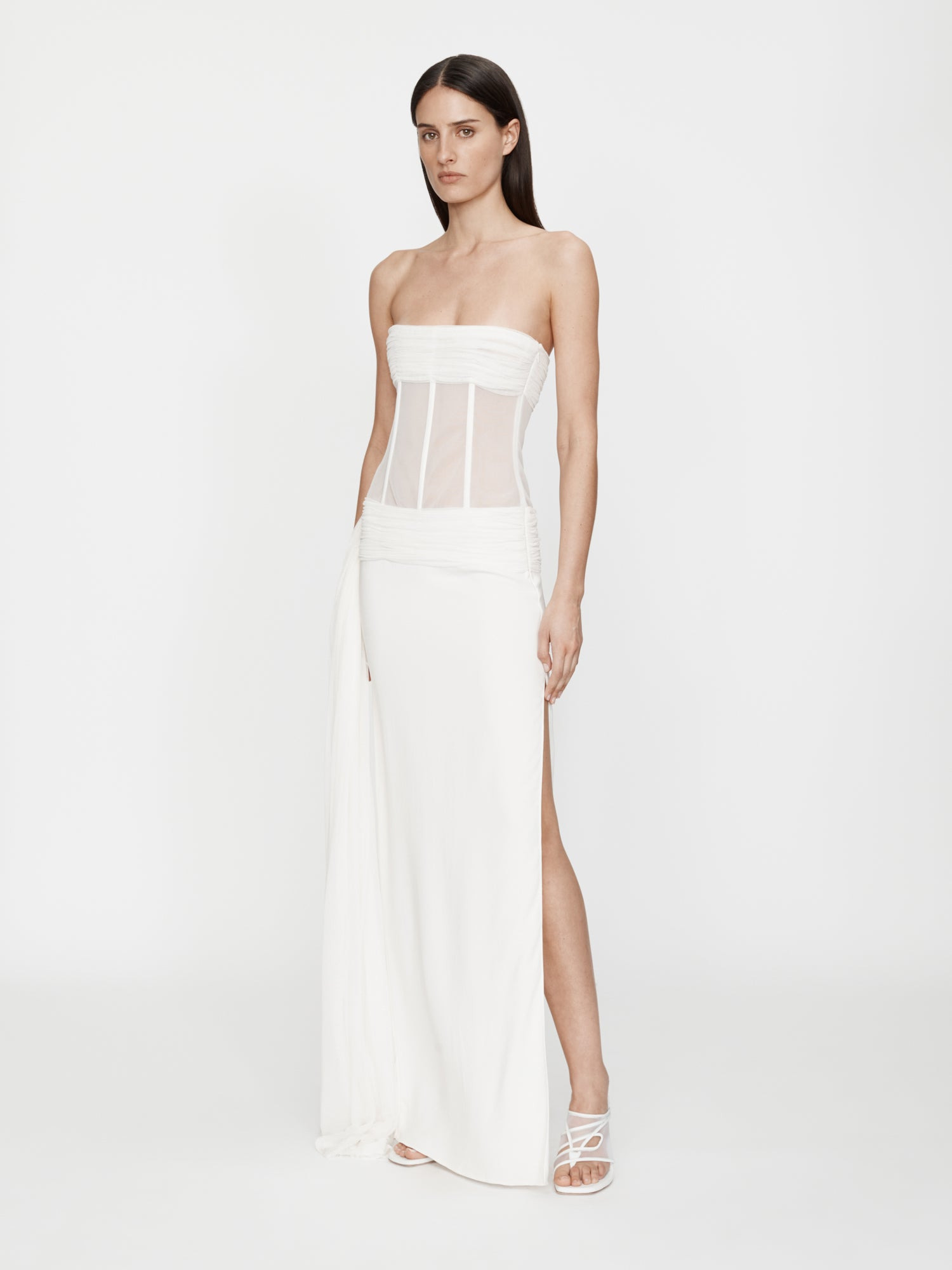 Veiled Corset Dress - 3
