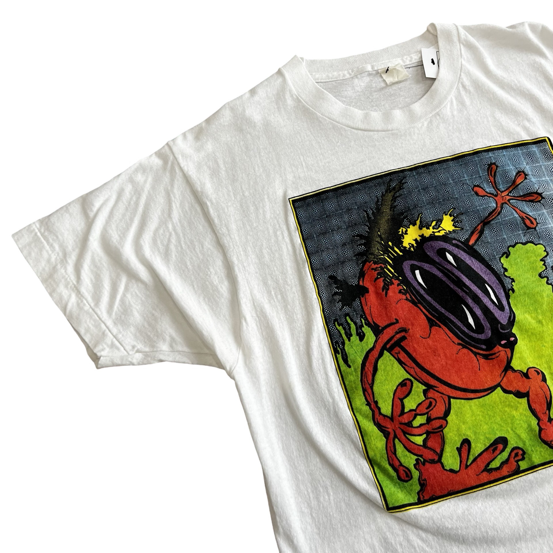 Final Blow - Vintage 1980s Acid Art Blotter Obscure T-Shirt SZ L - 3