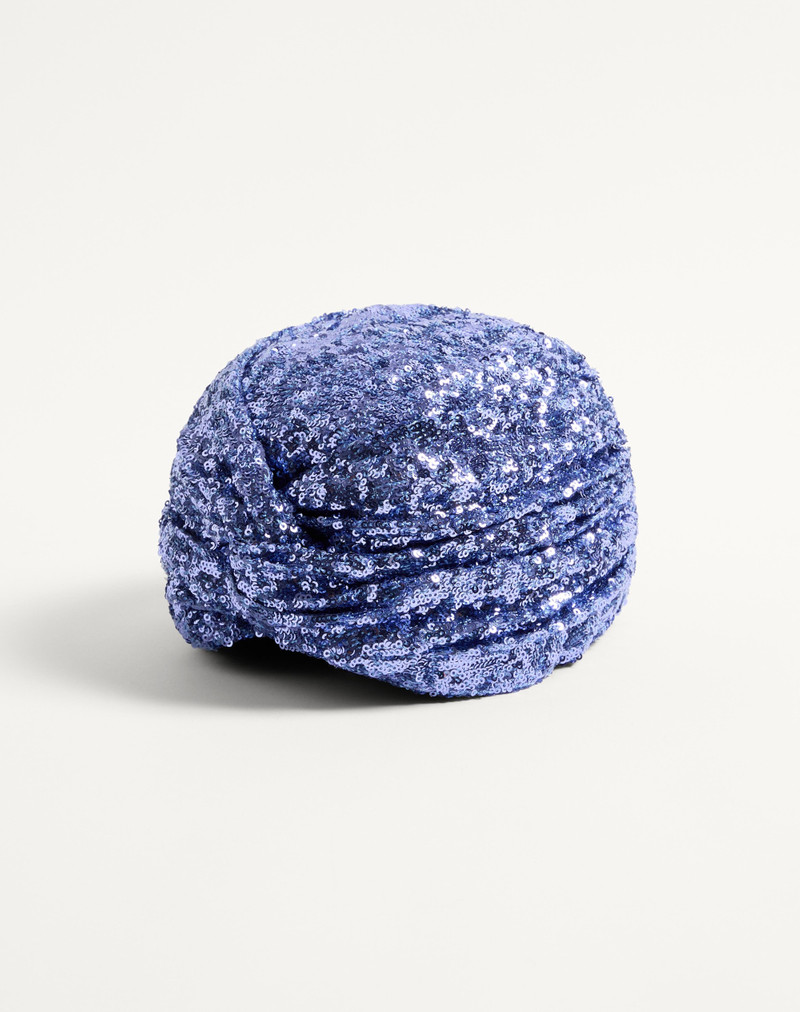 ESCAPE SEQUINED TURBAN 3